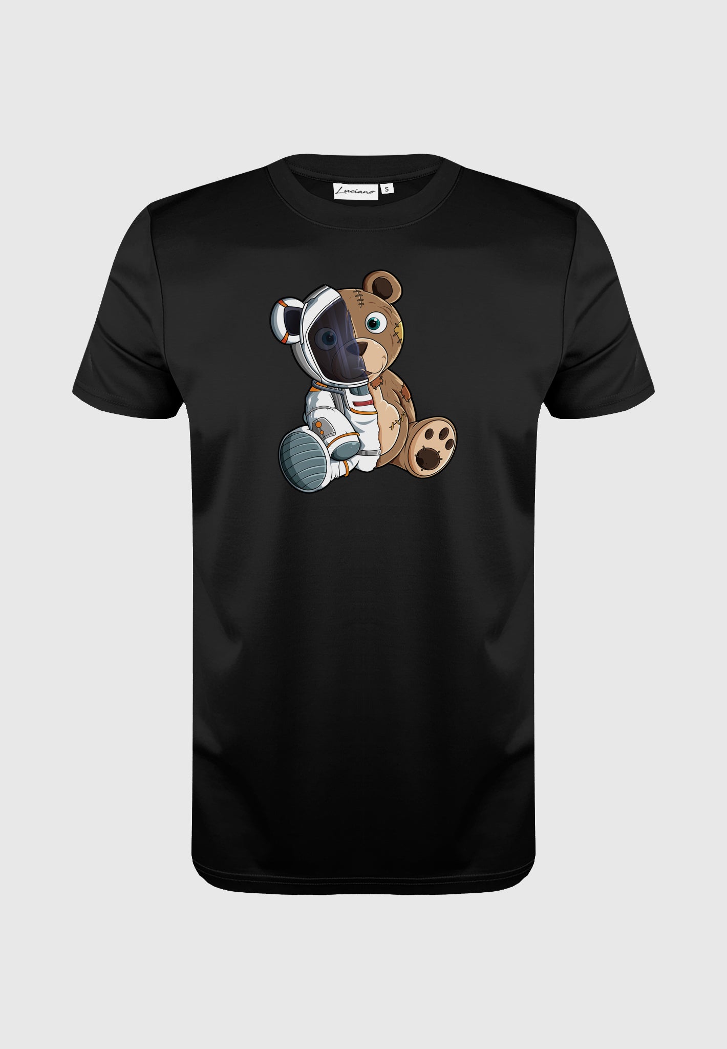 Astro Bear Black Luxury T-Shirt