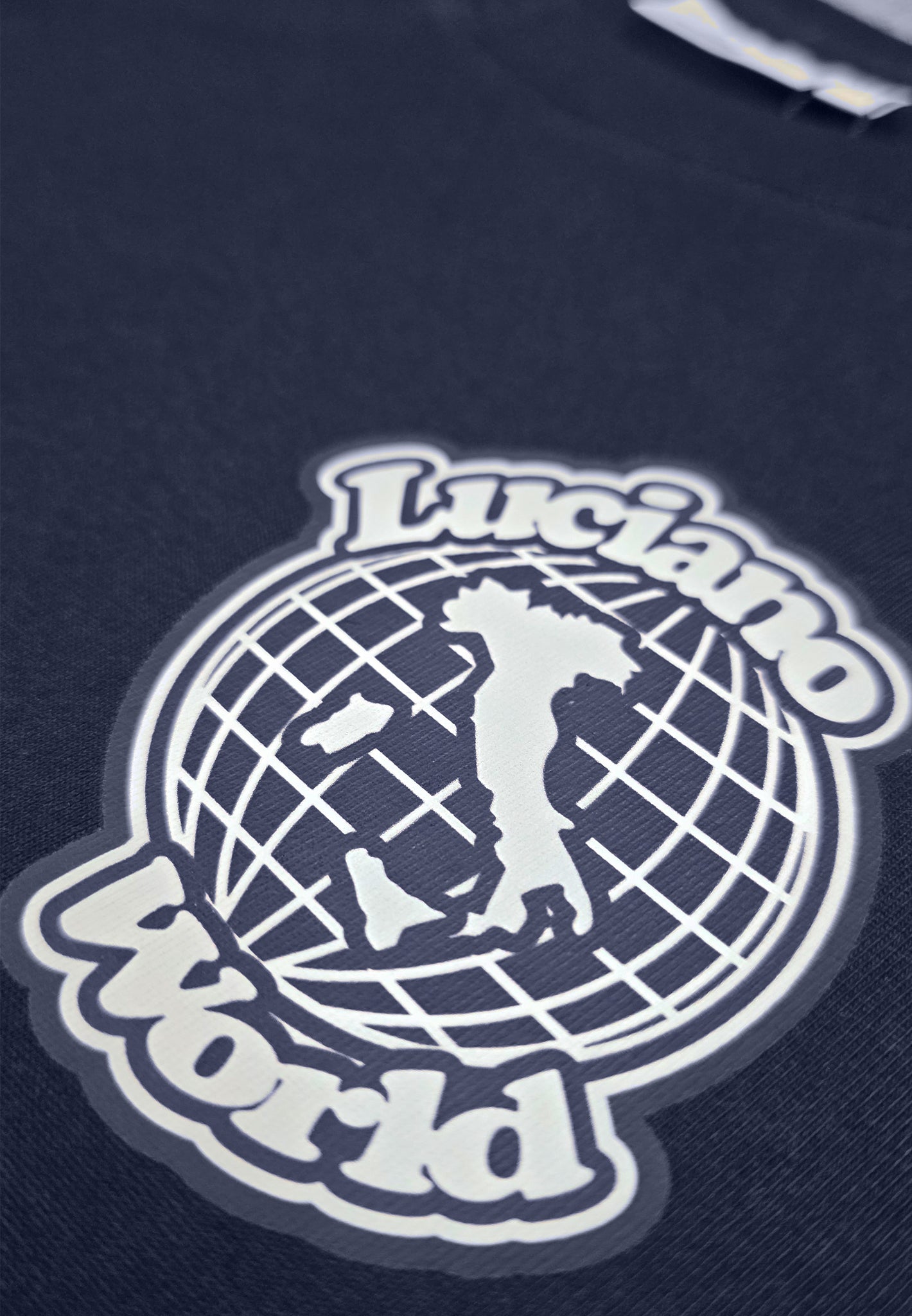 Luciano World Navy Luxe T-Shirt