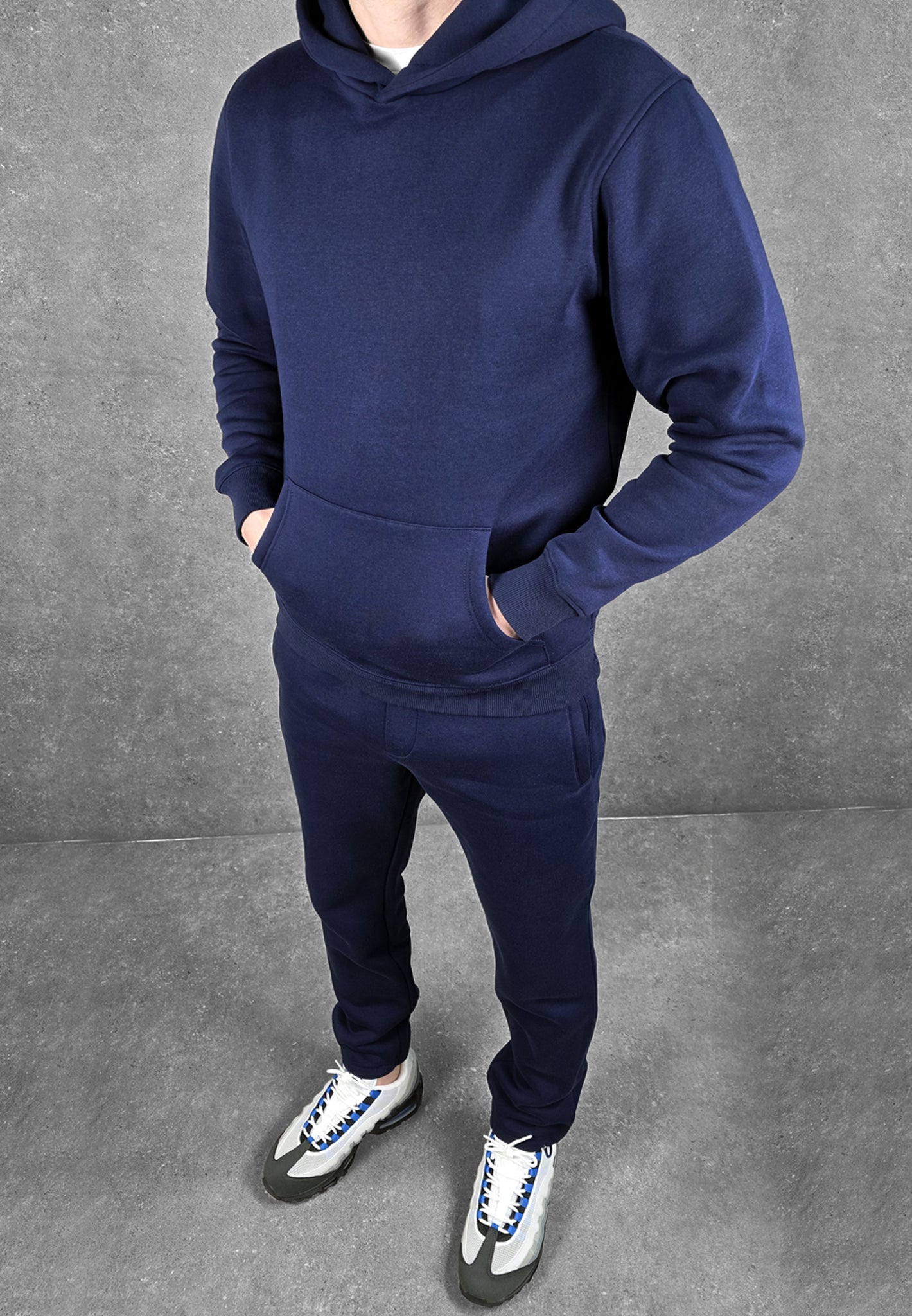 Navy Luxe Full Tracksuit