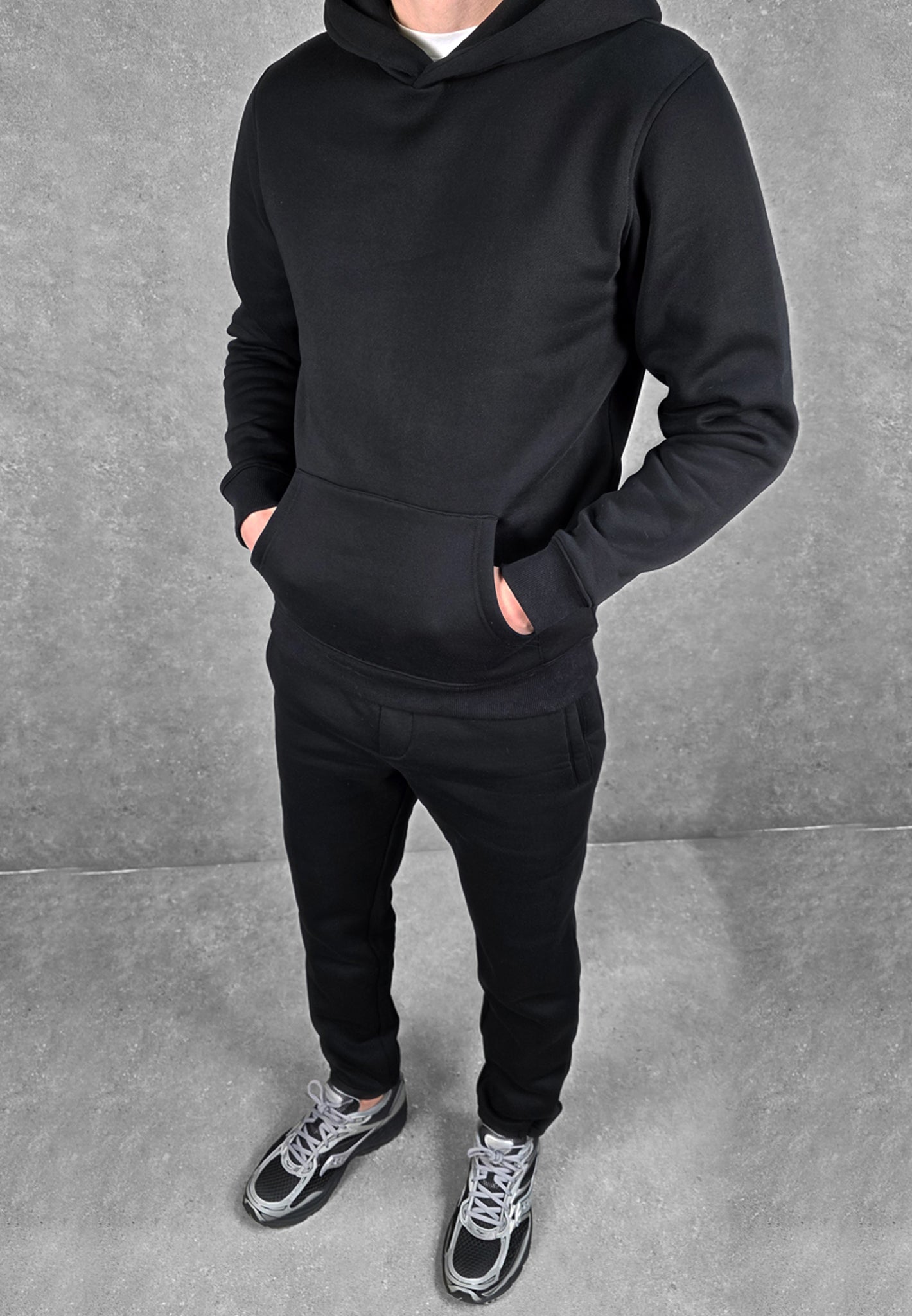 Black Luxe Full Tracksuit