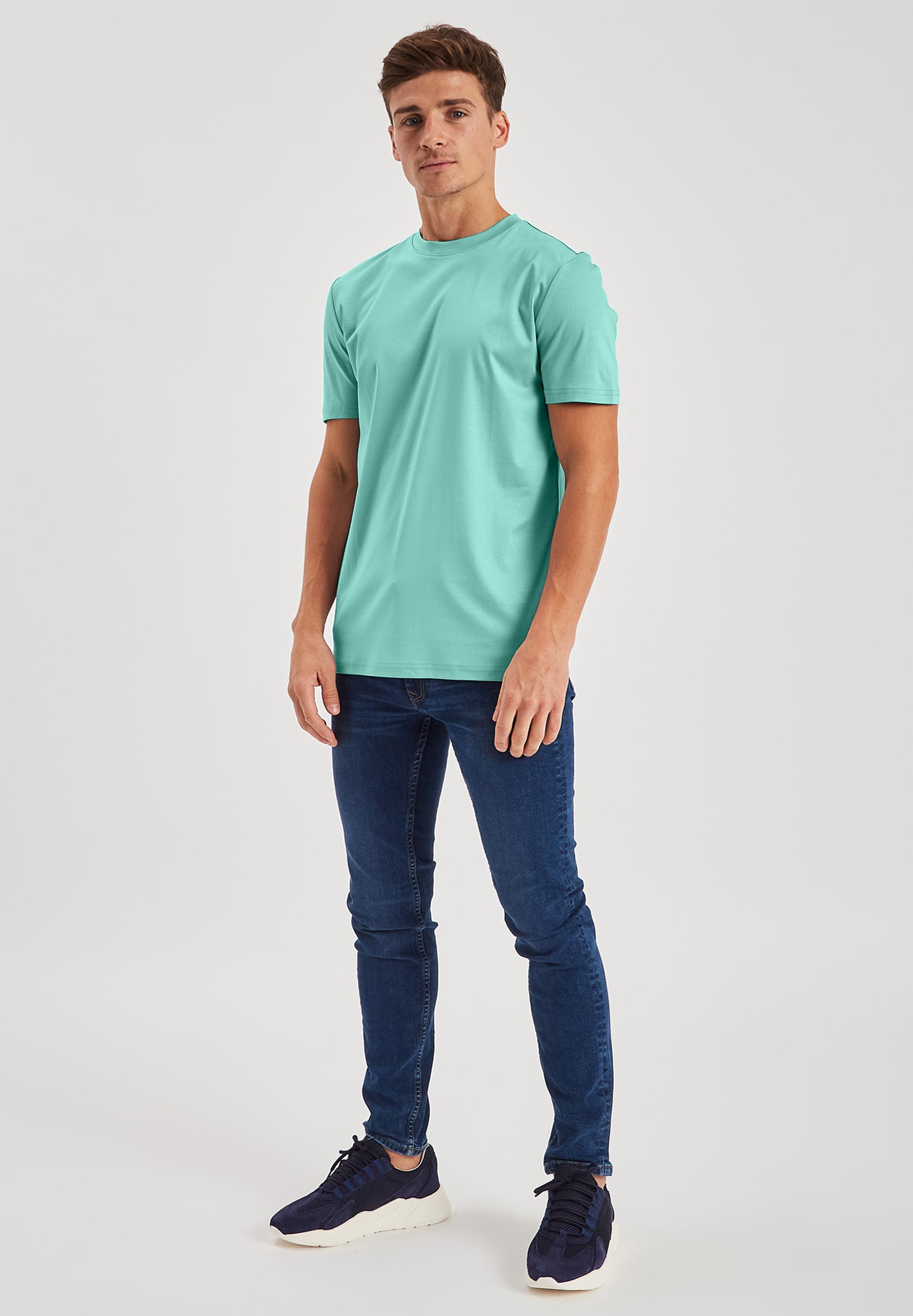 Bright Teal Luxury T-Shirt