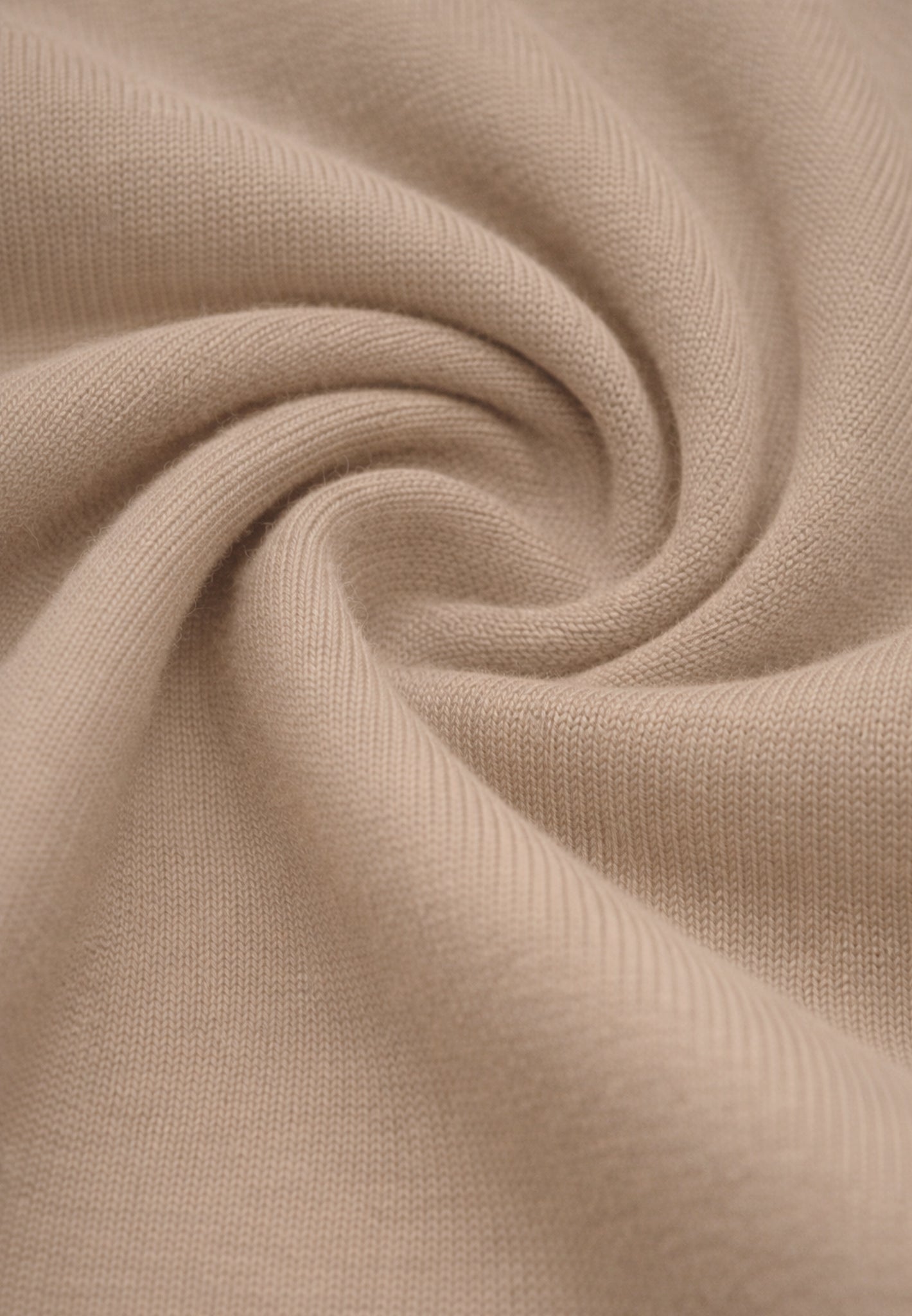 Beige Luxury 1/4 Zip Jumper