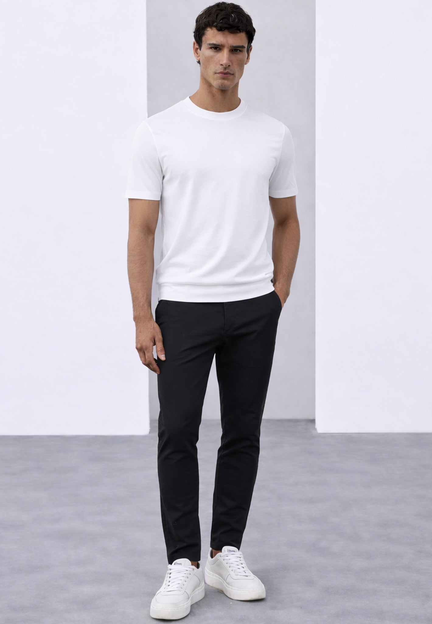 Black Everyday Trousers