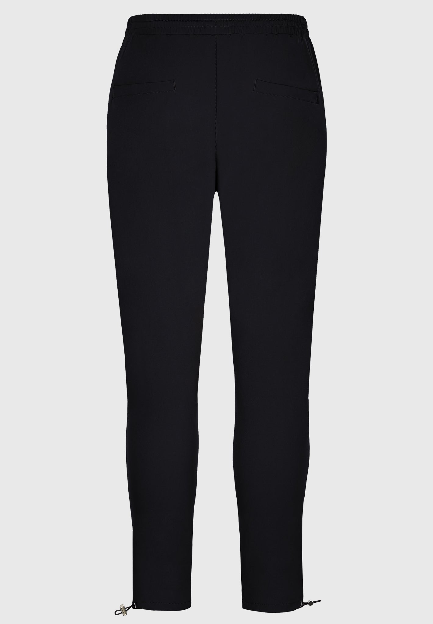 Black Luxe Utility Pants