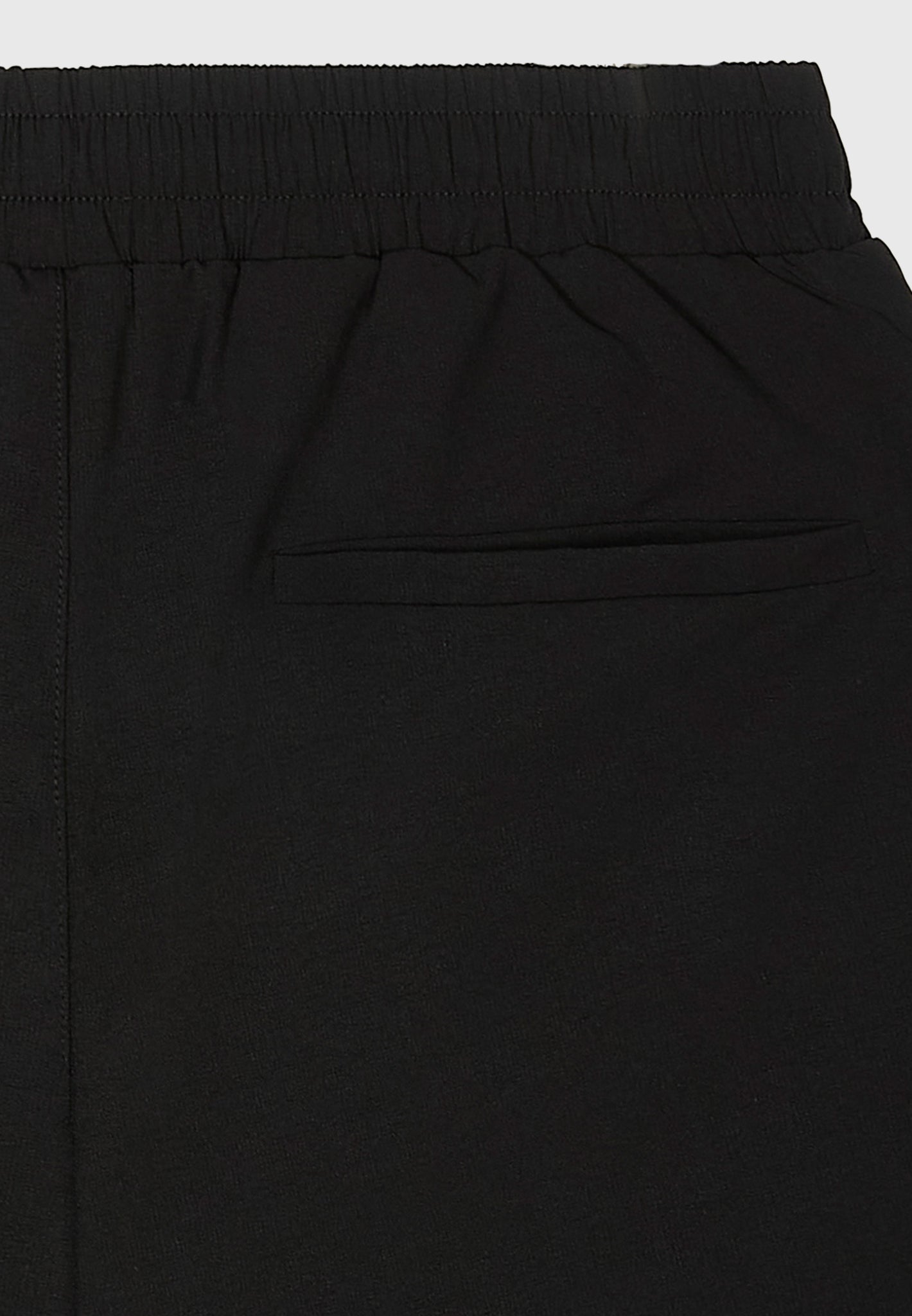 Black Luxe Chino Shorts