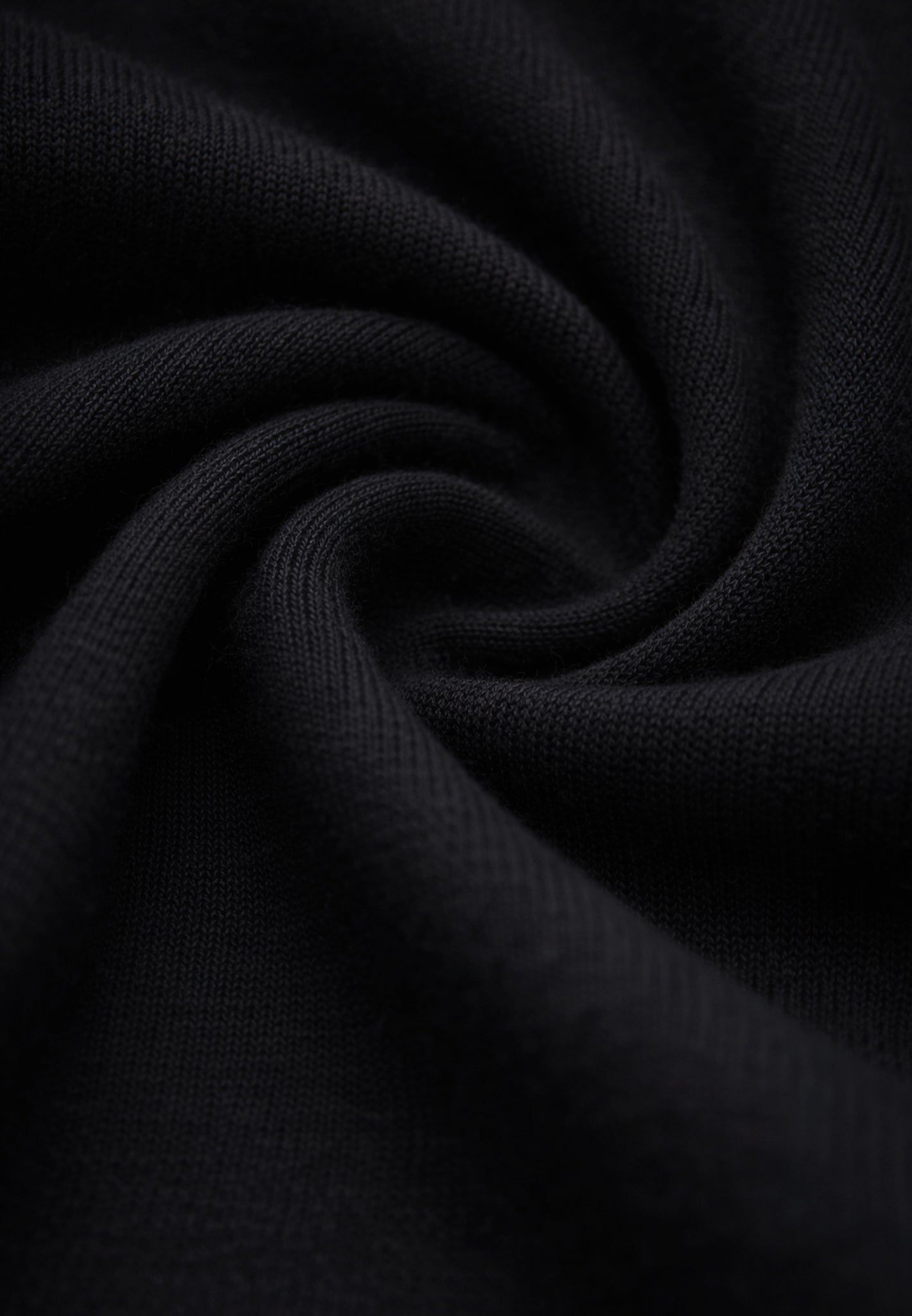 Black Luxury 1/4 Zip Jumper
