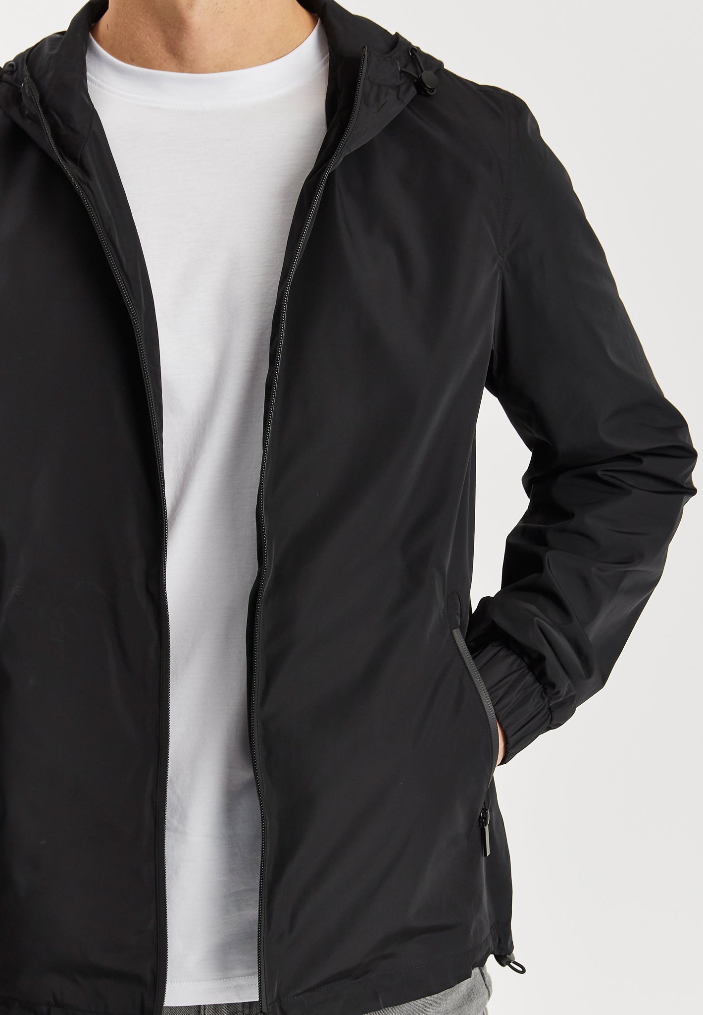 Black Nylon Jacket