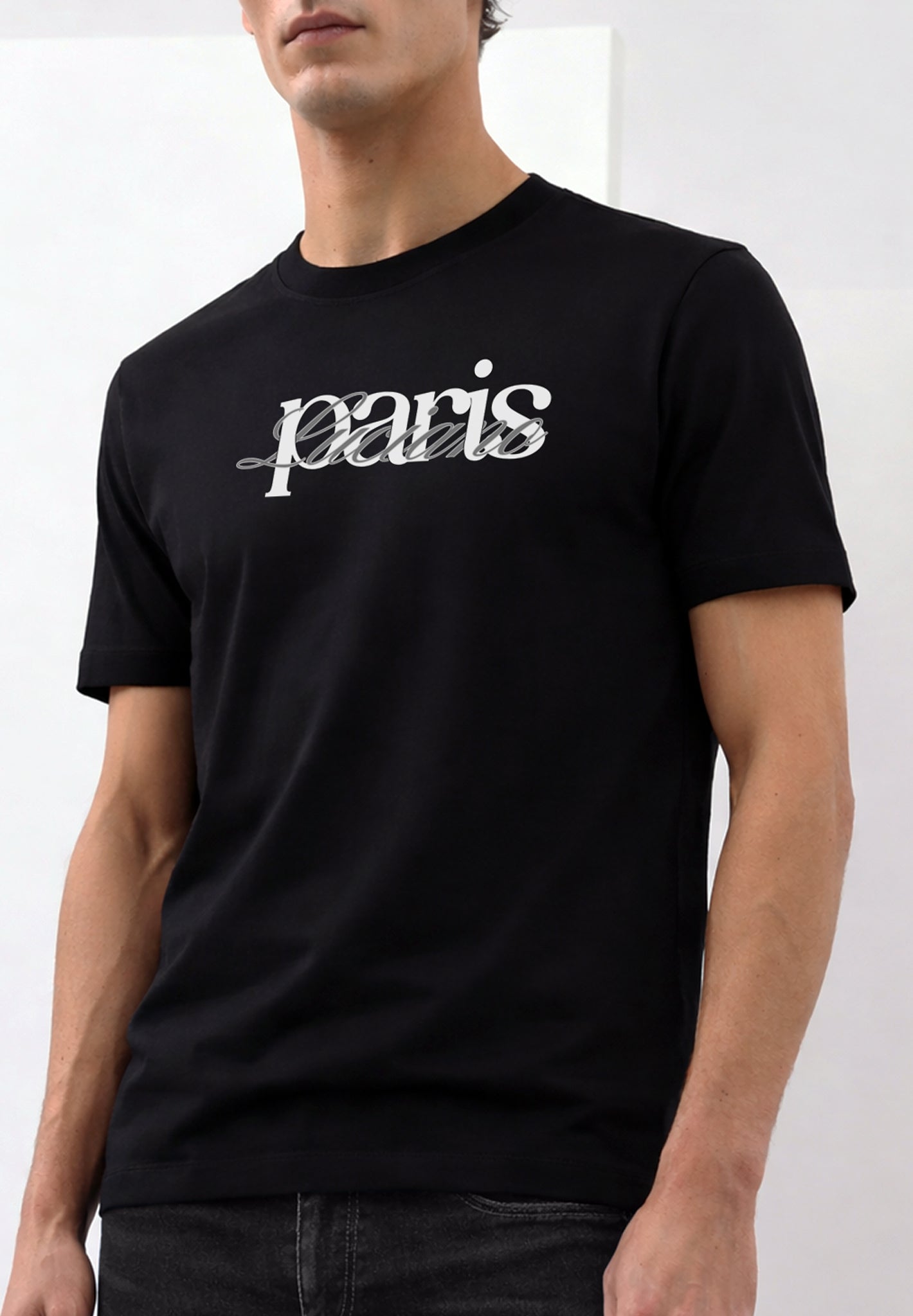 Paris Black Luxe T-Shirt