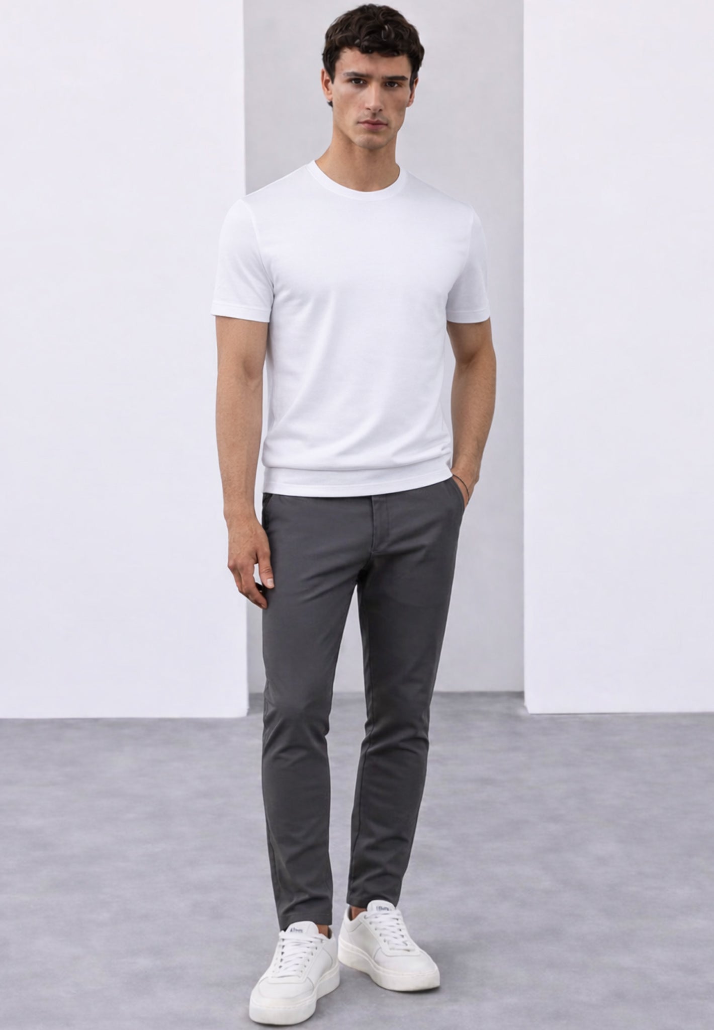 Charcoal Everyday Trousers