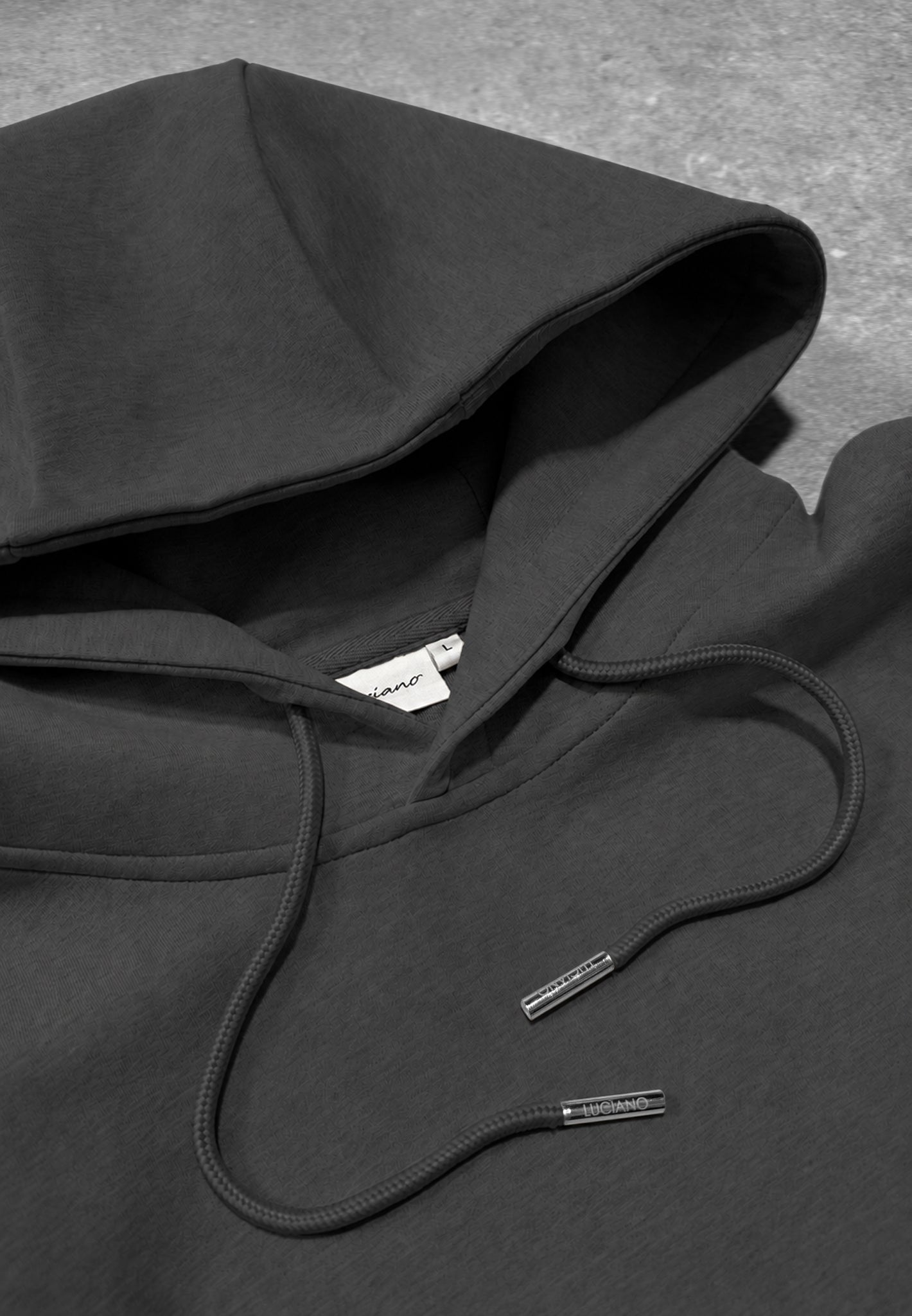 Charcoal Luxury Hoodie
