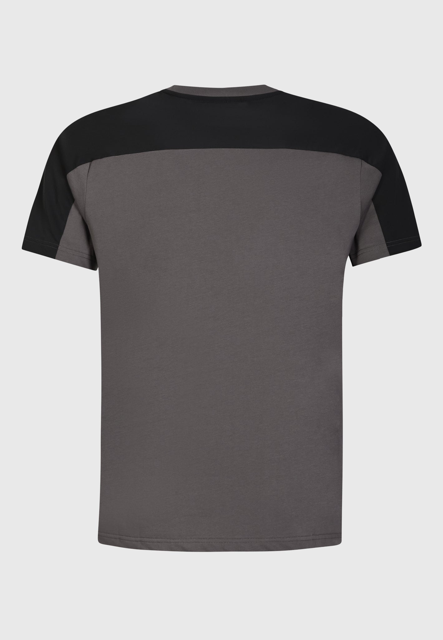 Charcoal Luxe T-Shirt/Black Nylon Shoulder