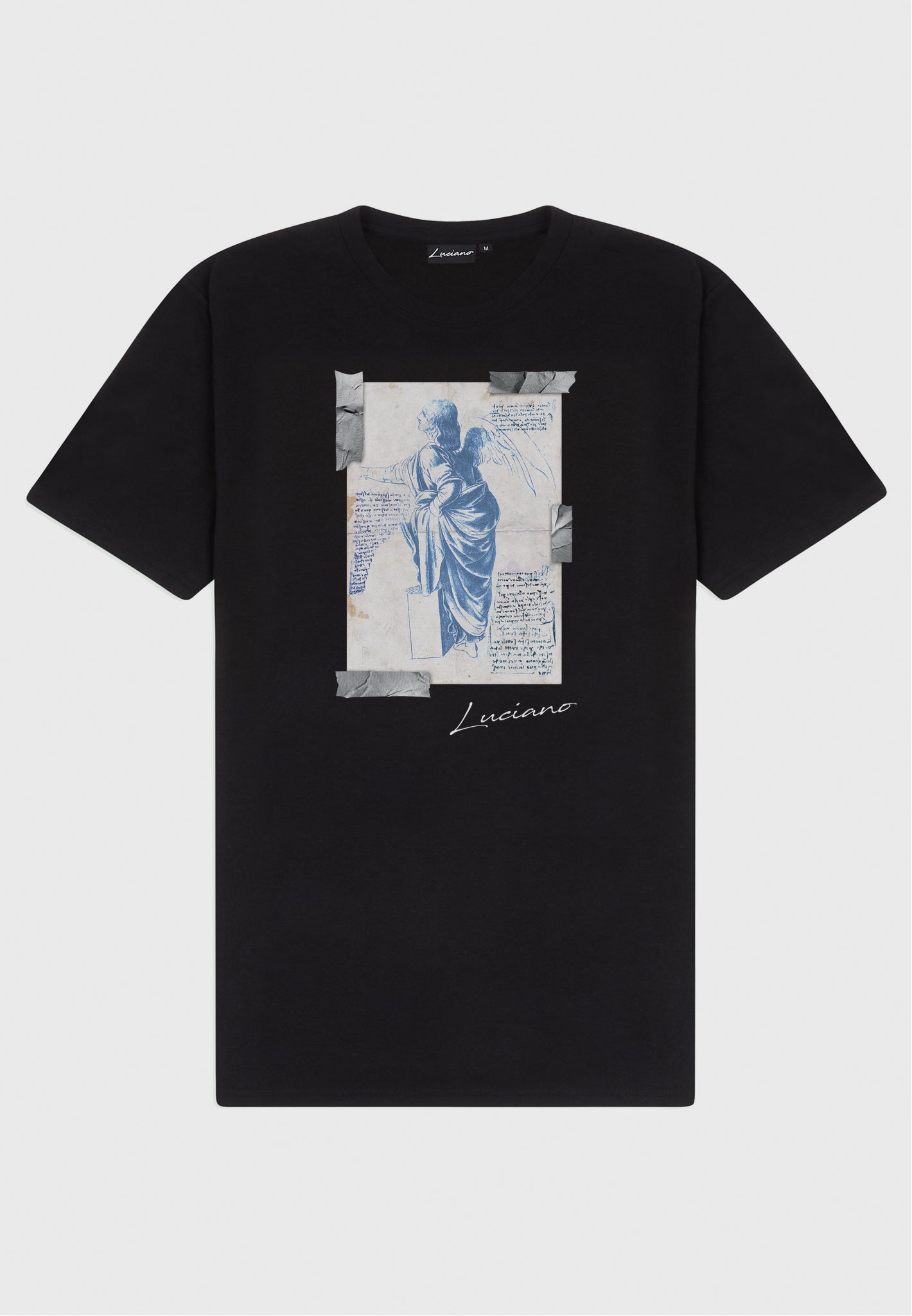 Da Vinci Black Signature T-Shirt