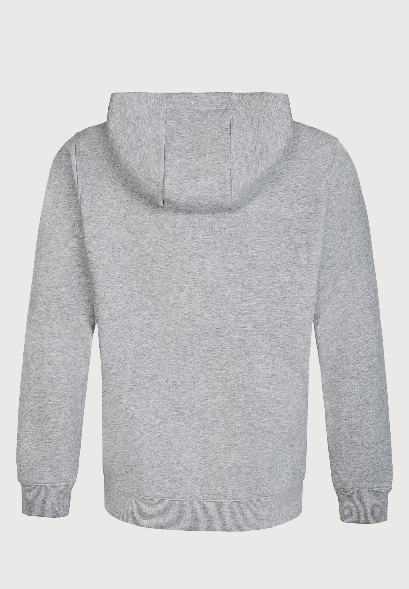 L Logo Grey Marl Luxe Hoodie