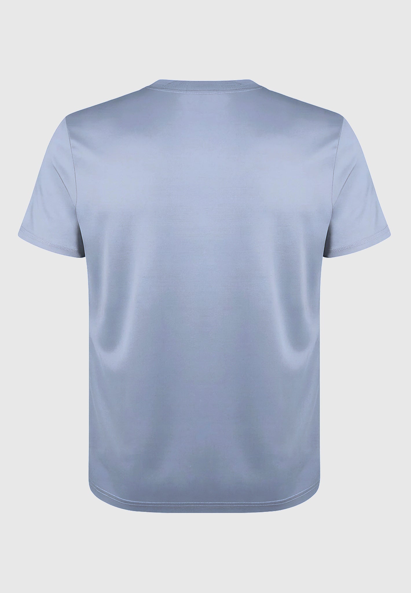 Light Blue Luxury Mercerised T-Shirt
