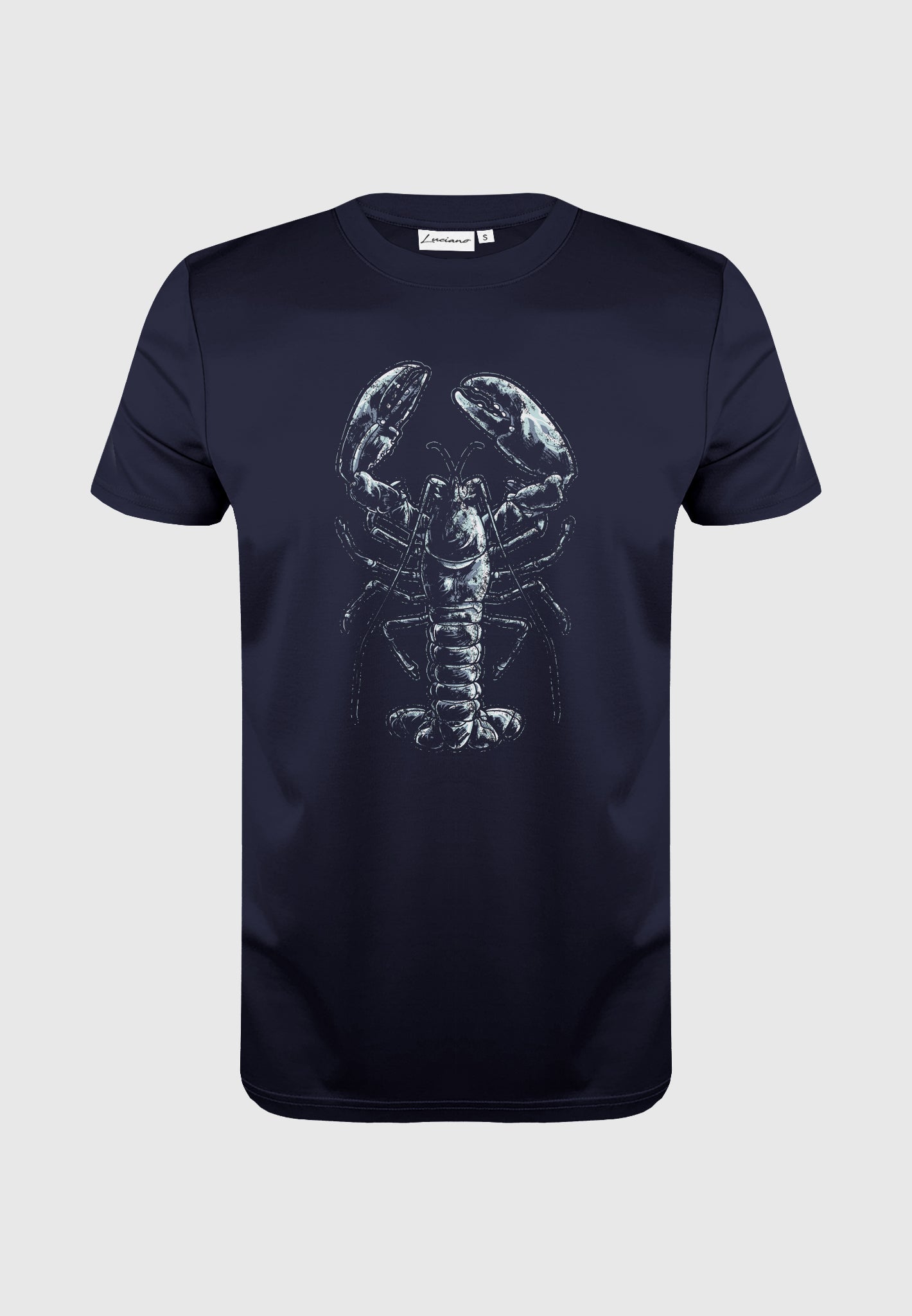 Lobster Navy Luxury T-Shirt