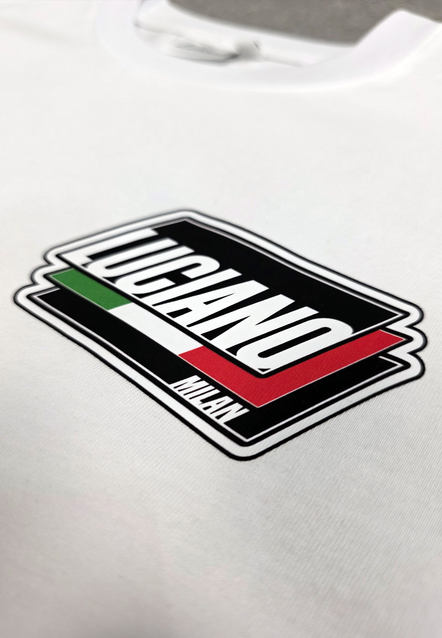Milan White Luxe T-Shirt
