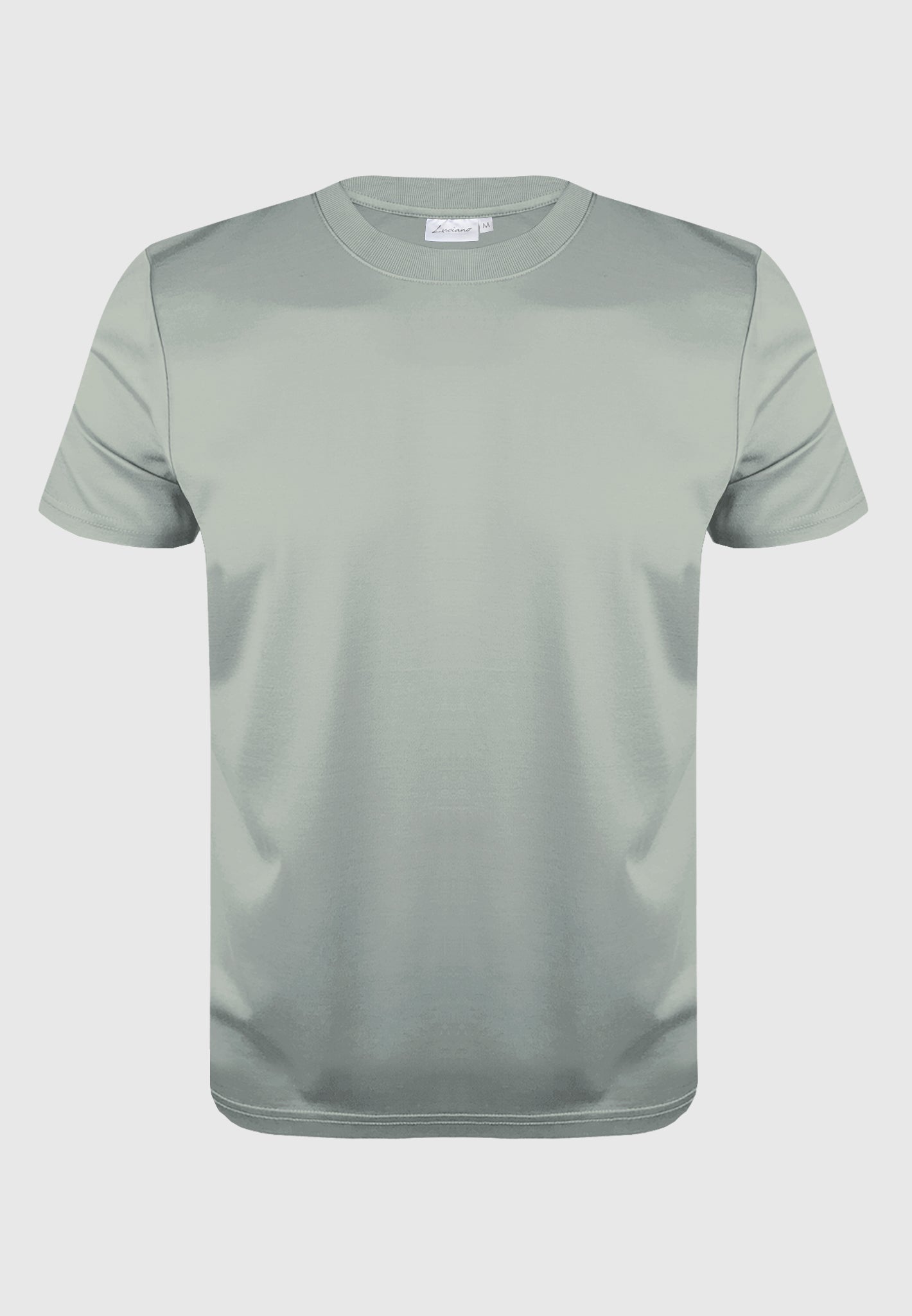 Mint Green Luxury Mercerised T-Shirt – Luciano Fashion Limited