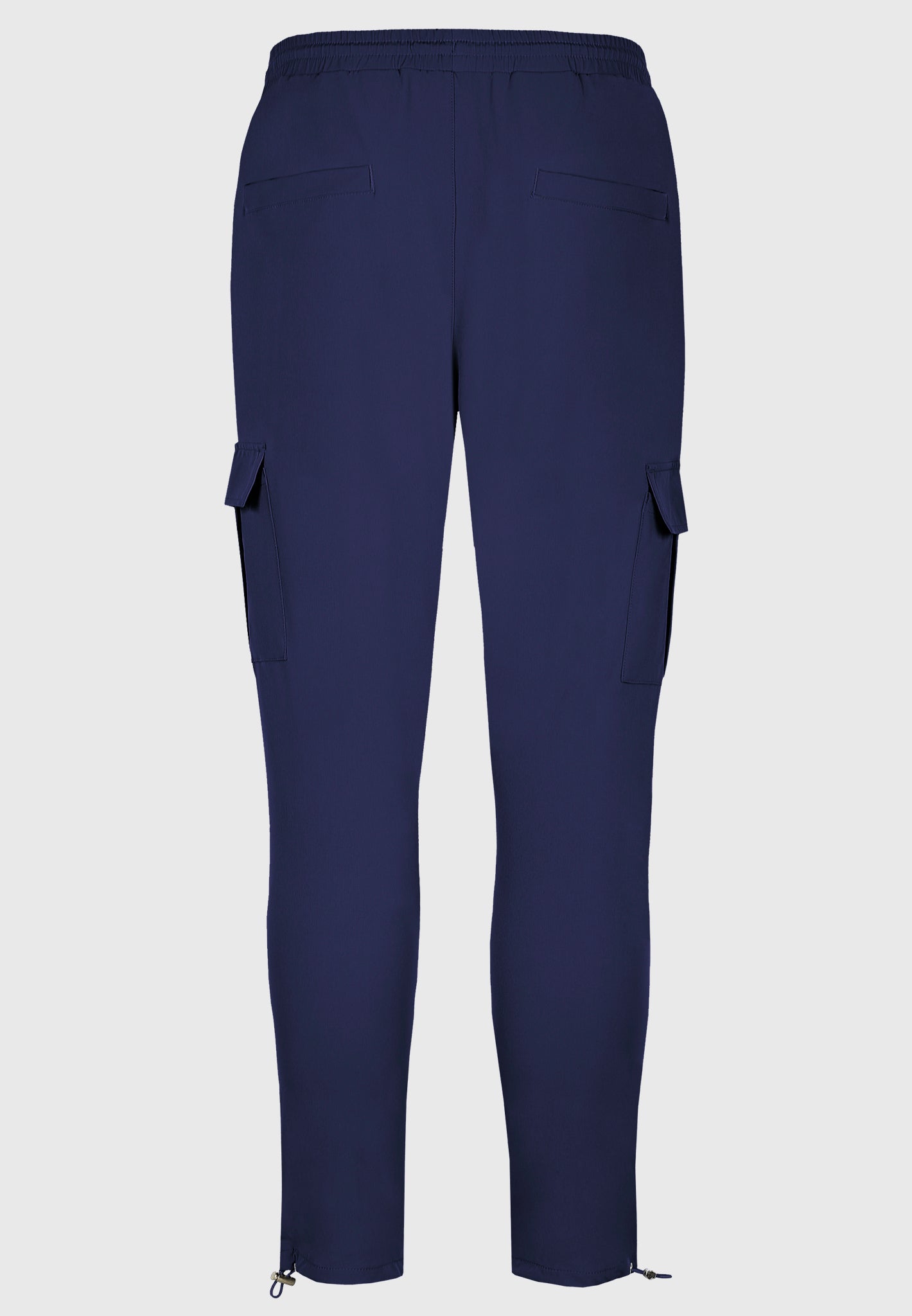 Navy Luxe Cargo Pants