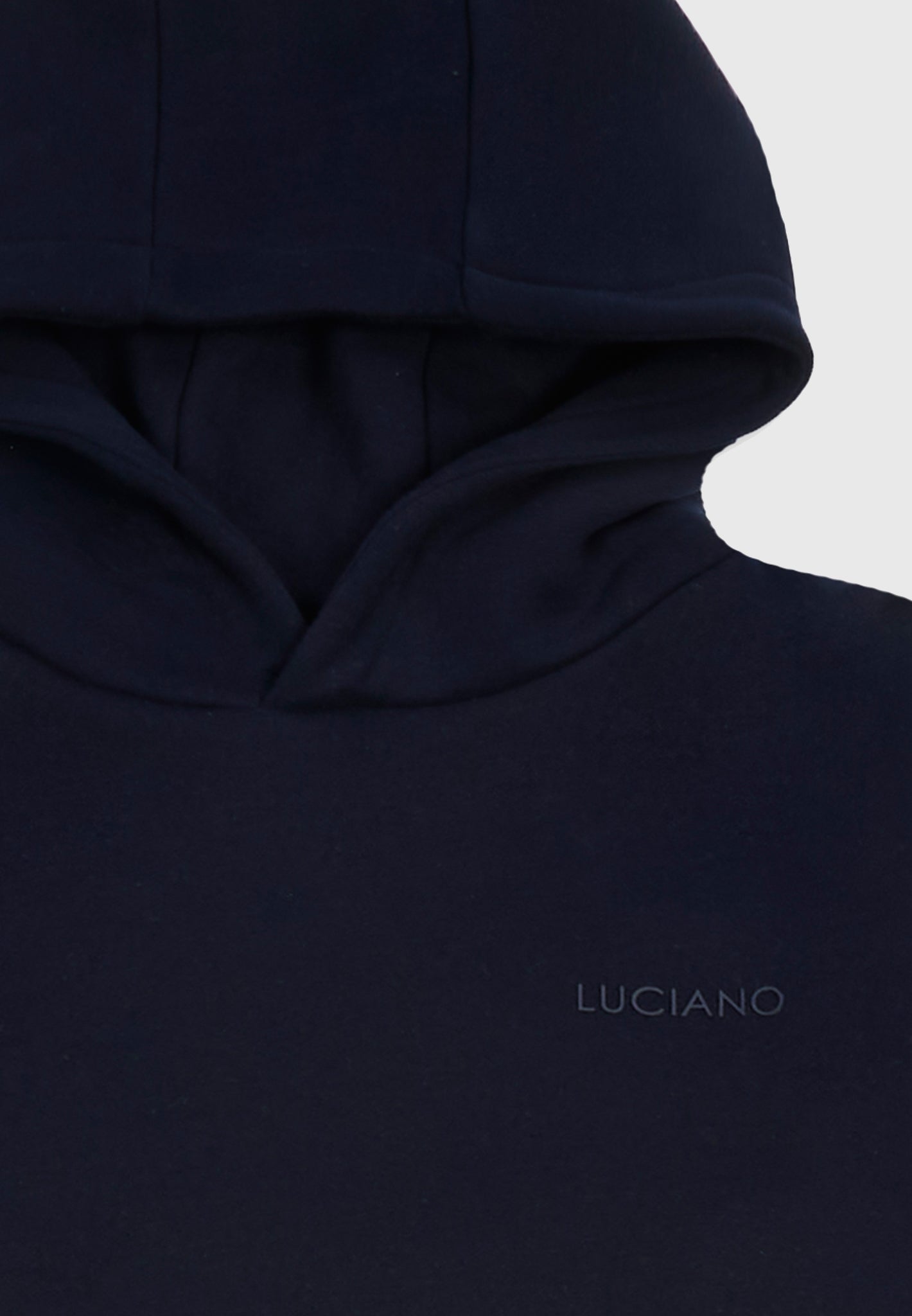 Navy Luxe Heavyweight Hoodie