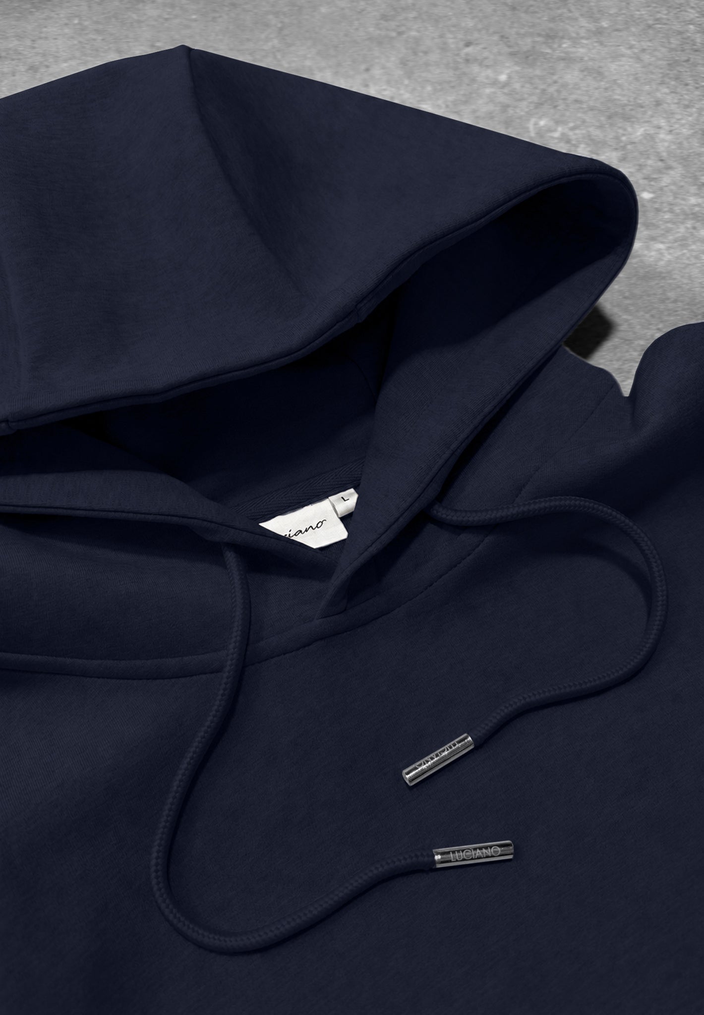 Navy Luxury Hoodie