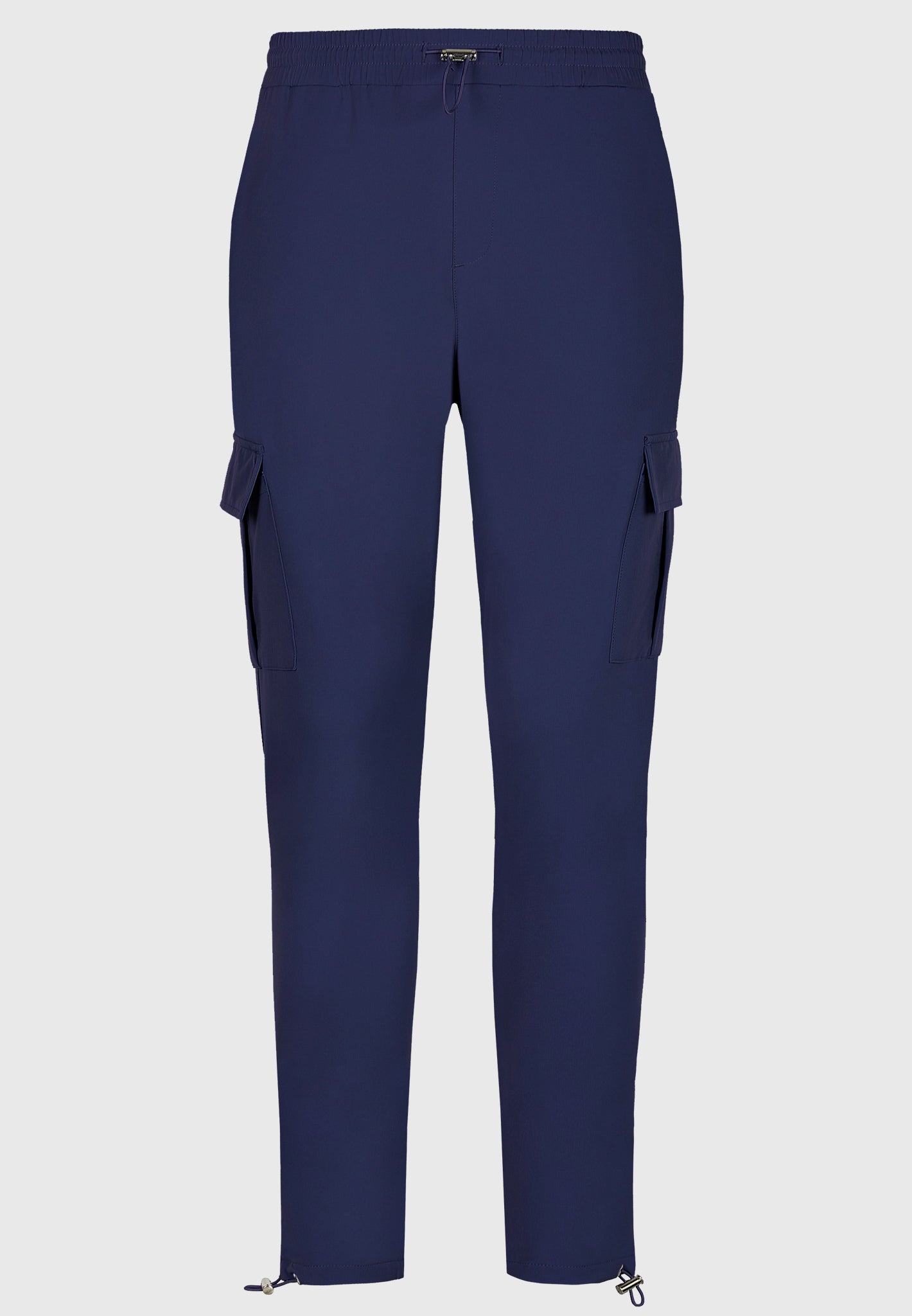 Navy Luxe Cargo Pants
