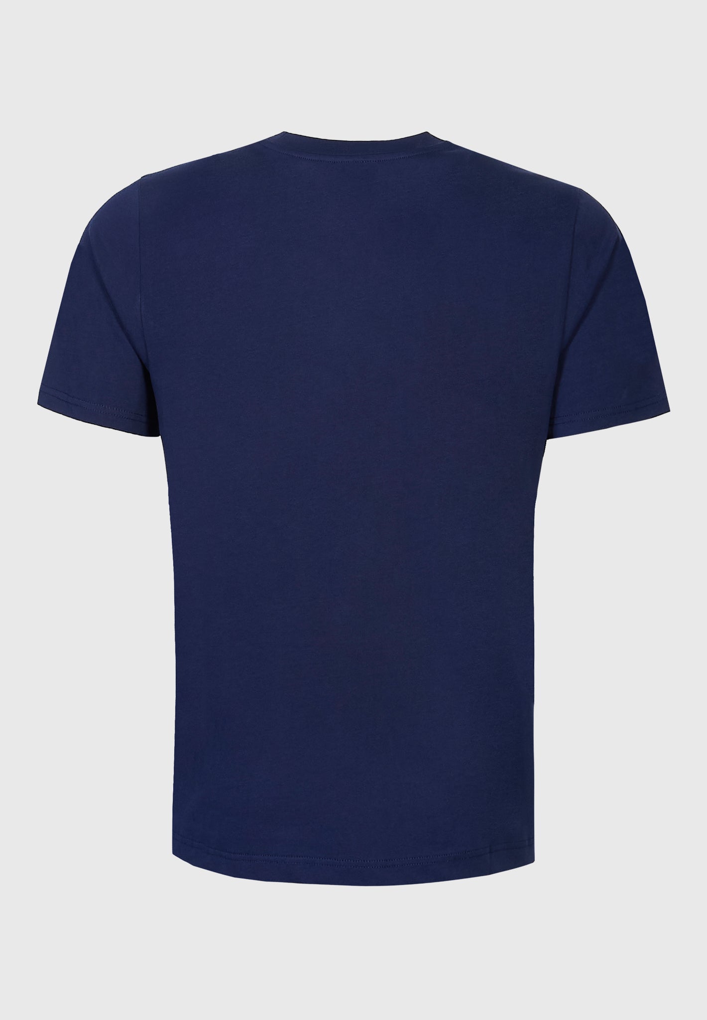 'L' Logo Navy Luxe T-Shirt