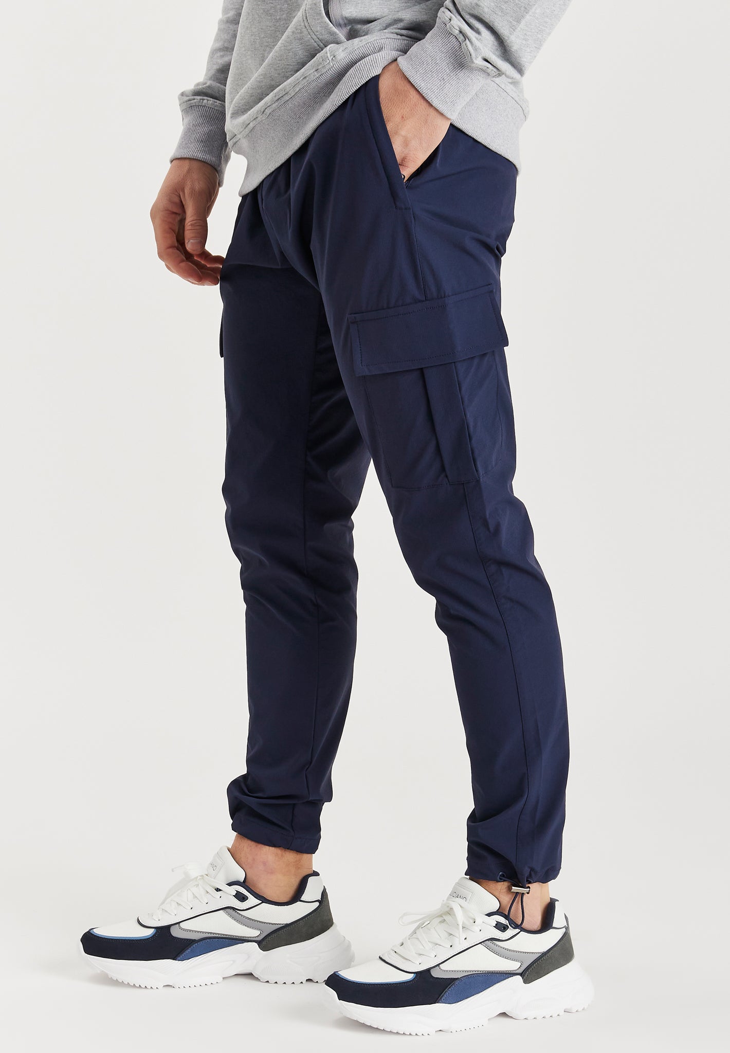 Navy Cargo Pants