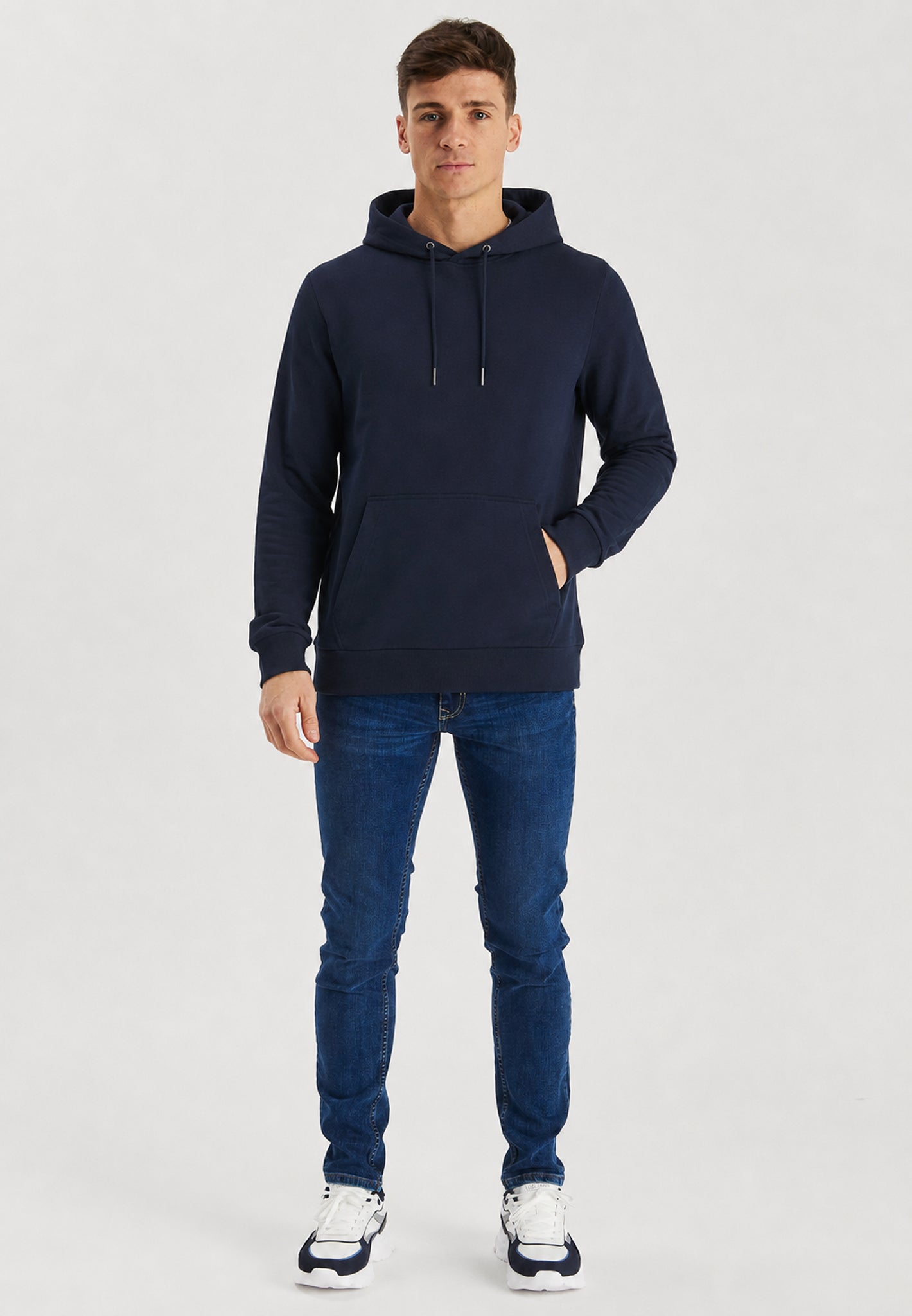 Navy Luxury Hoodie