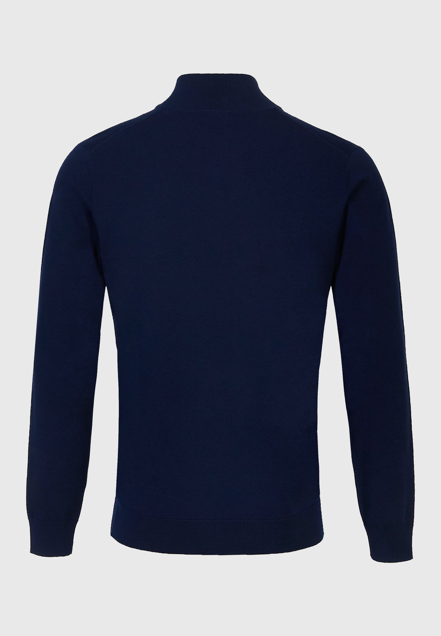 Navy Luxury 1/4 Zip Jumper