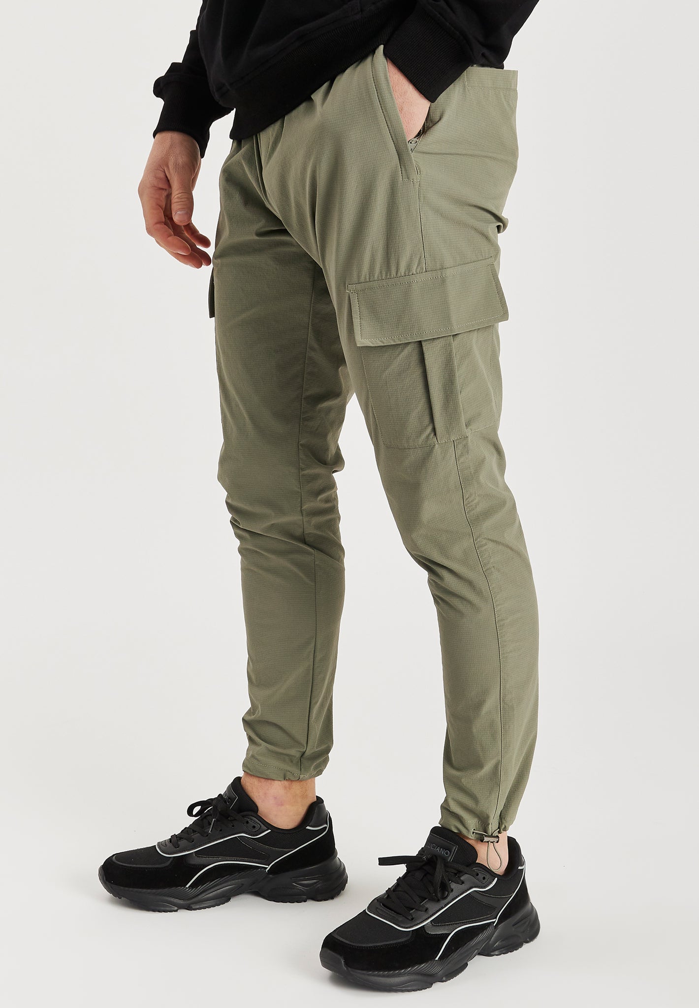 Olive Cargo Pants