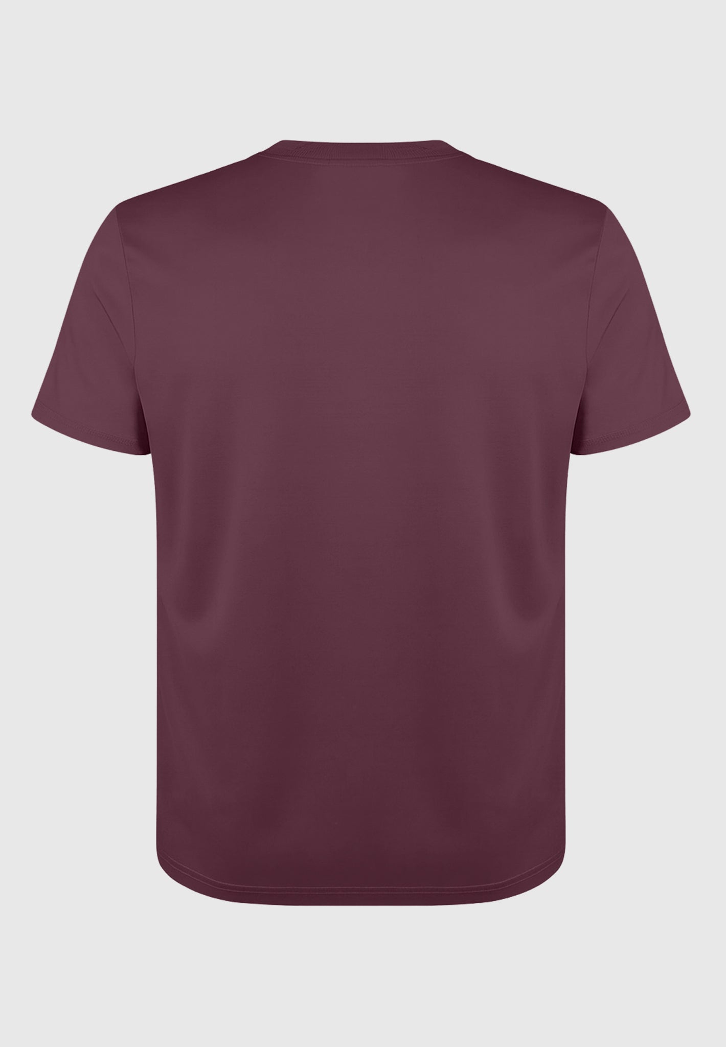 Plum Luxury Mercerised T-Shirt