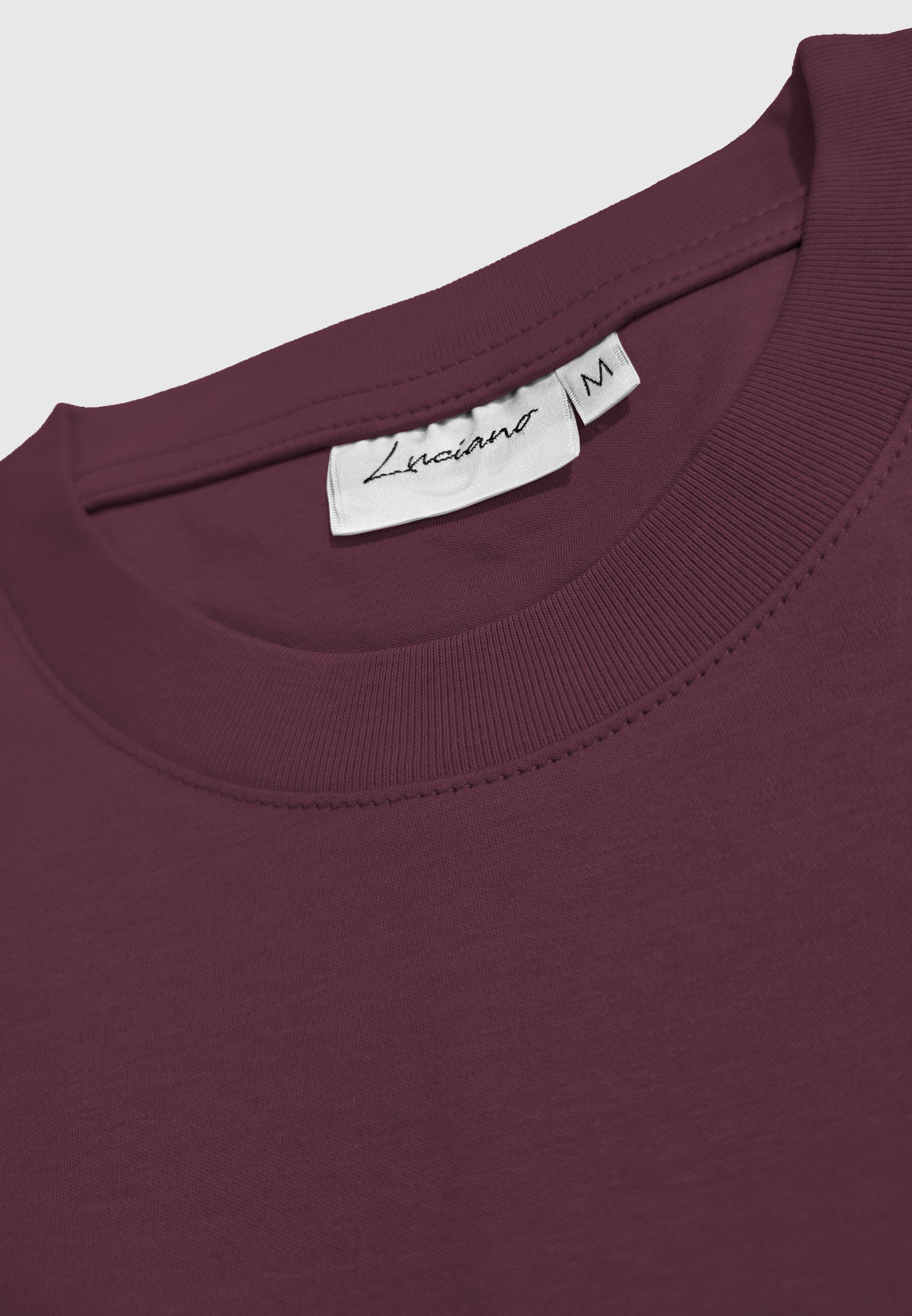 Plum Luxury Mercerised T-Shirt