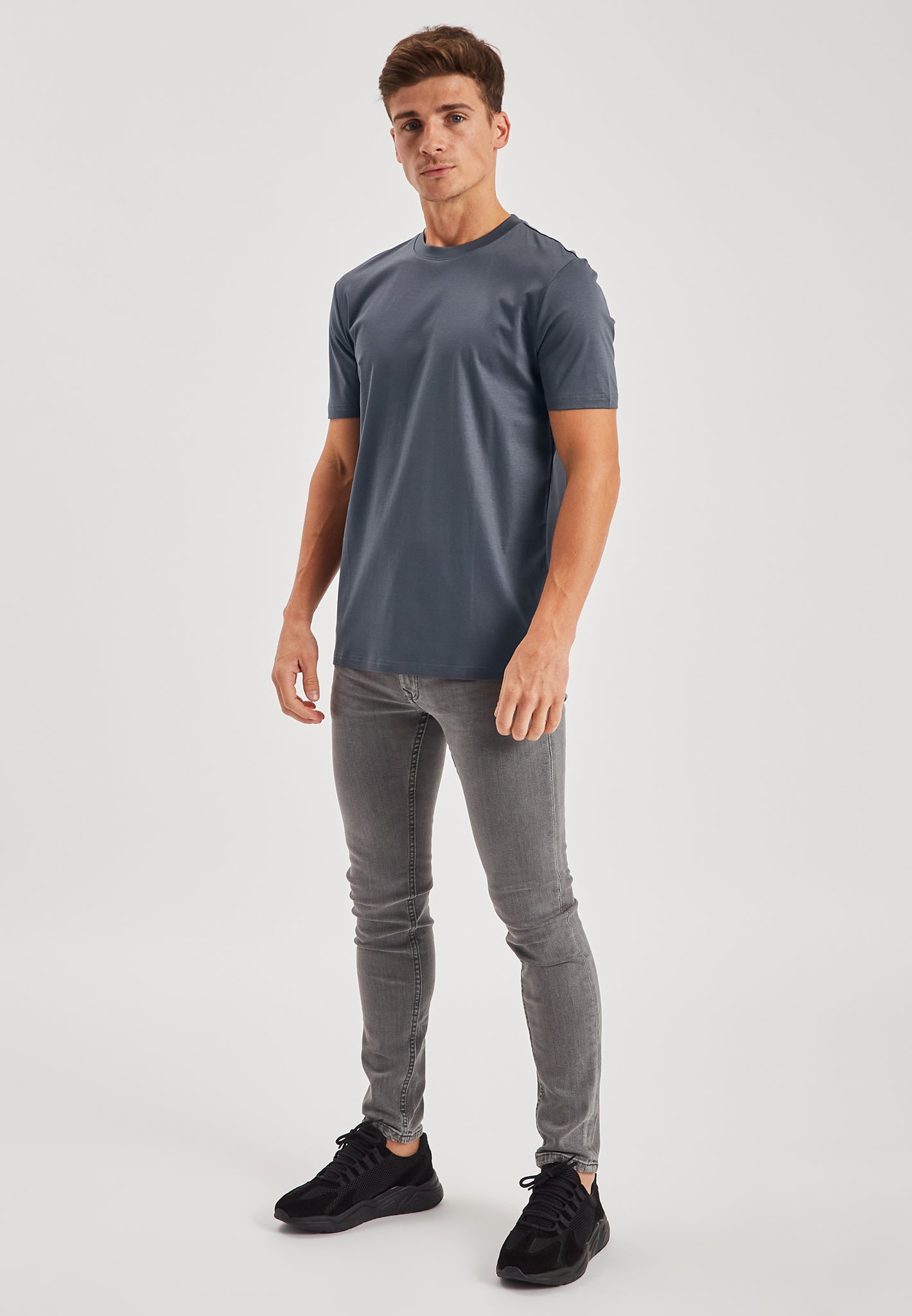 Slate Grey Luxury T-Shirt