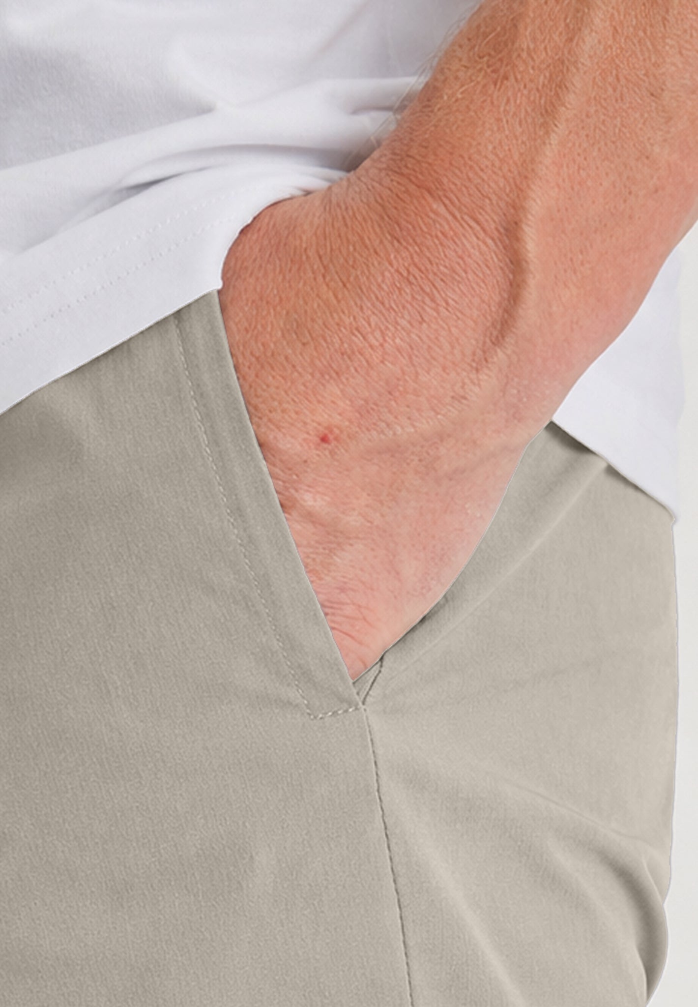Stone Luxe Chino Shorts