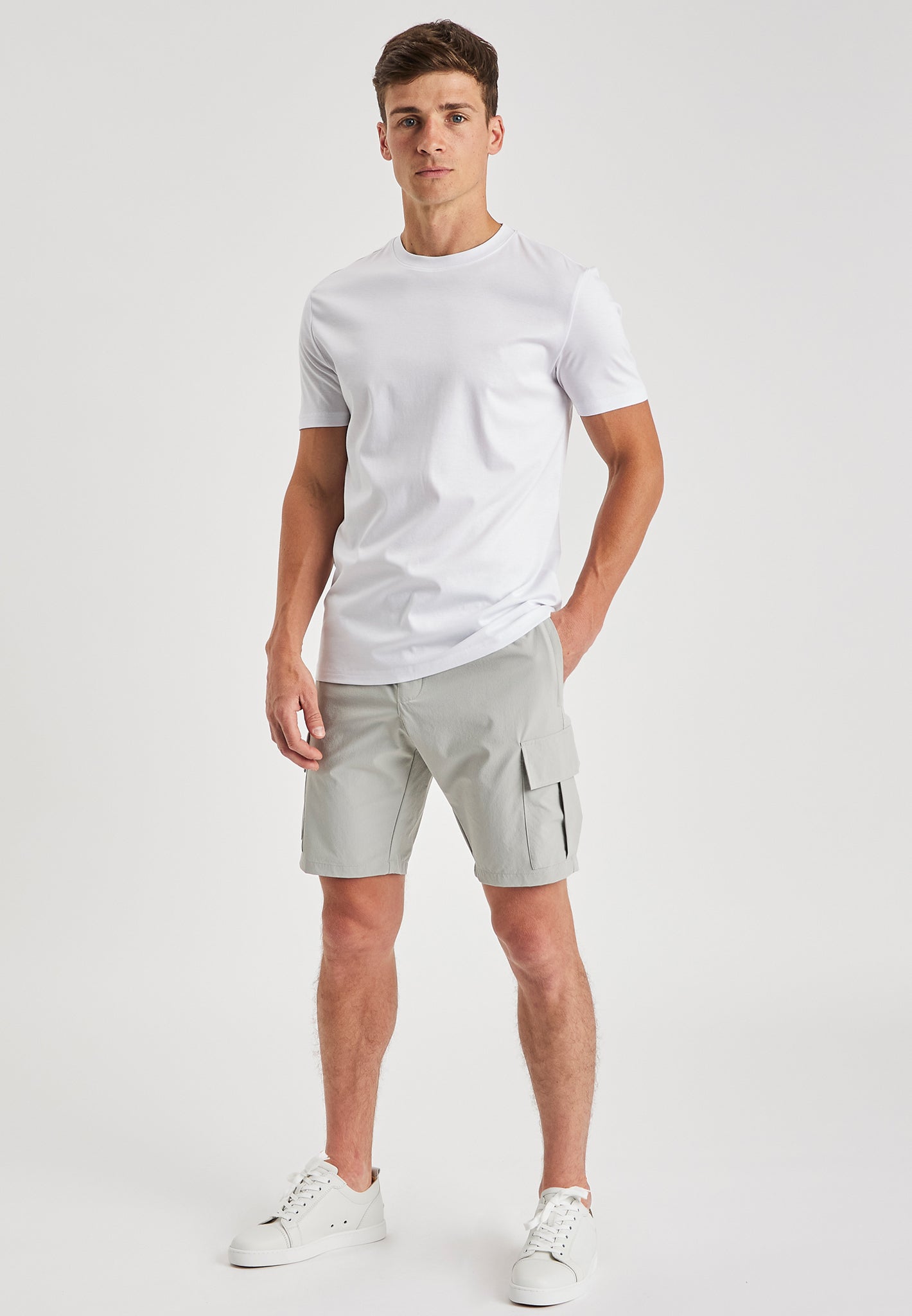 Stone Cargo Shorts