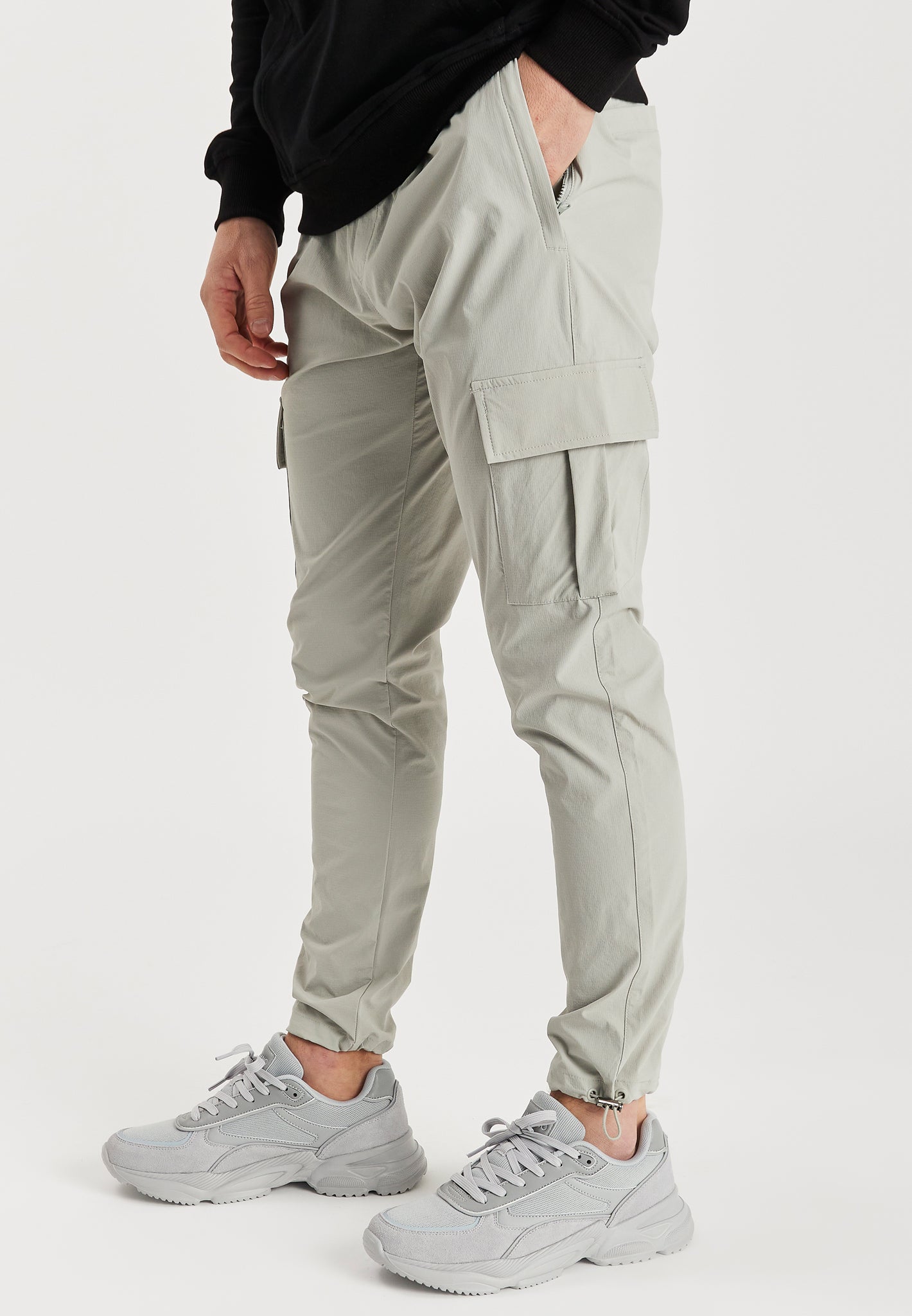 Navy Cargo Pants  Luciano Fashion Limited