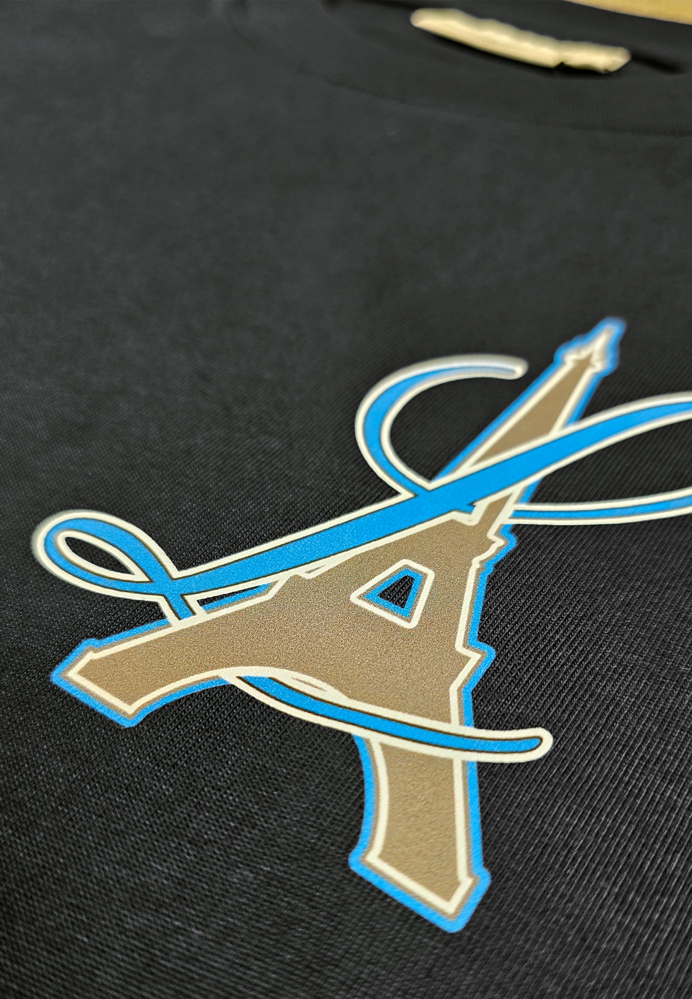 Eiffel Tower Black Luxe T-Shirt