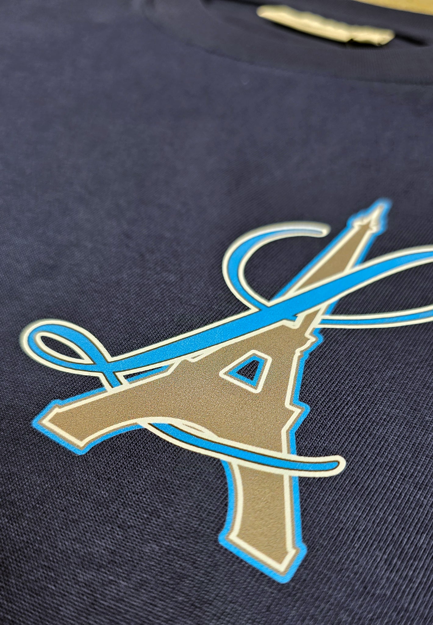 Eiffel Tower Navy Luxe T-Shirt
