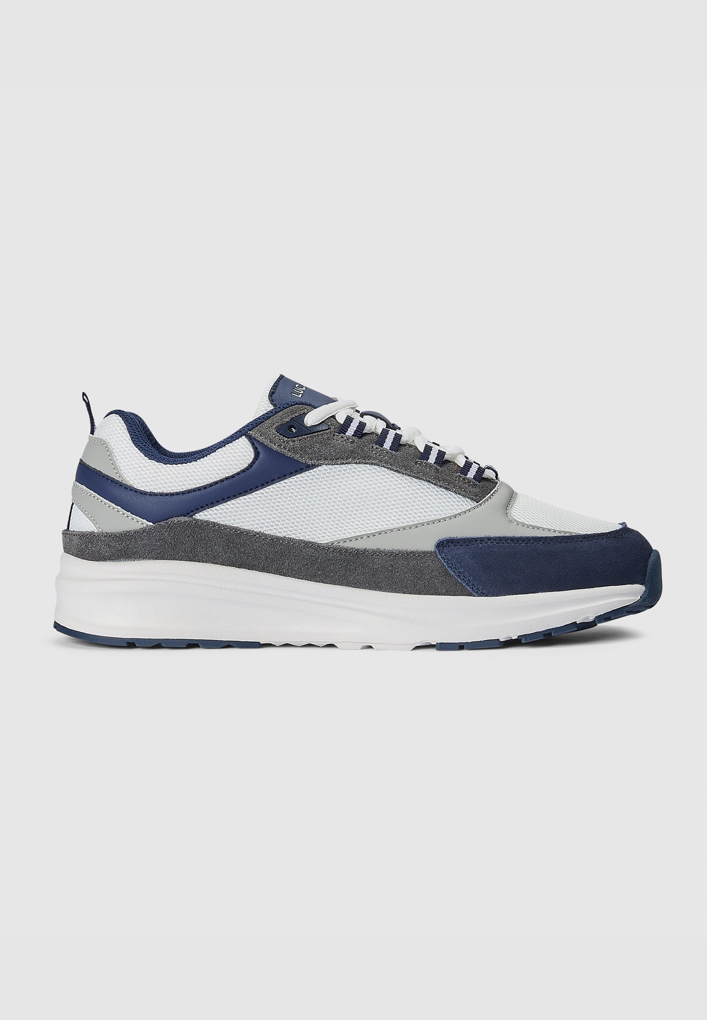 Luciano 001 Runner White/Navy