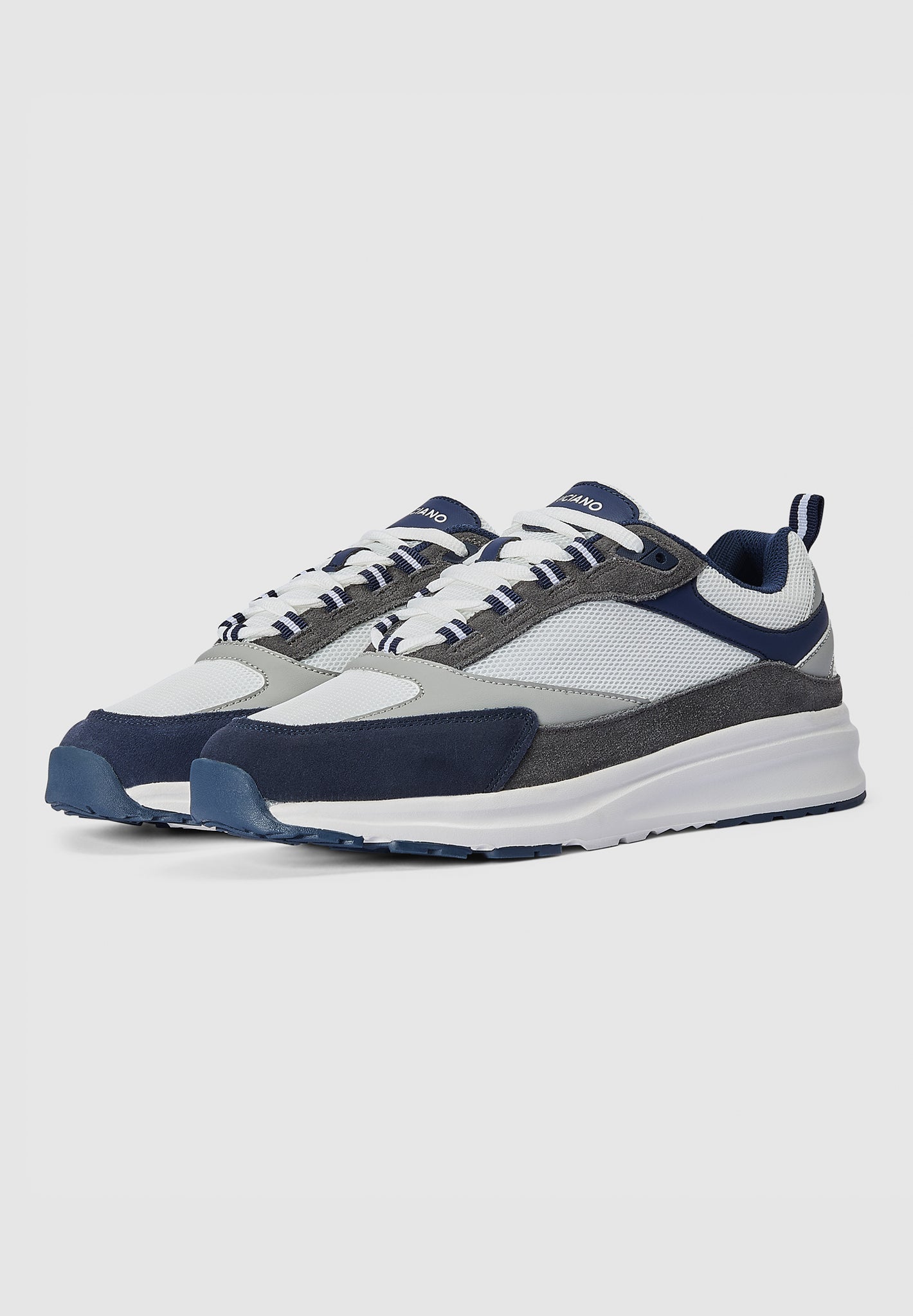 Luciano 001 Runner White/Navy