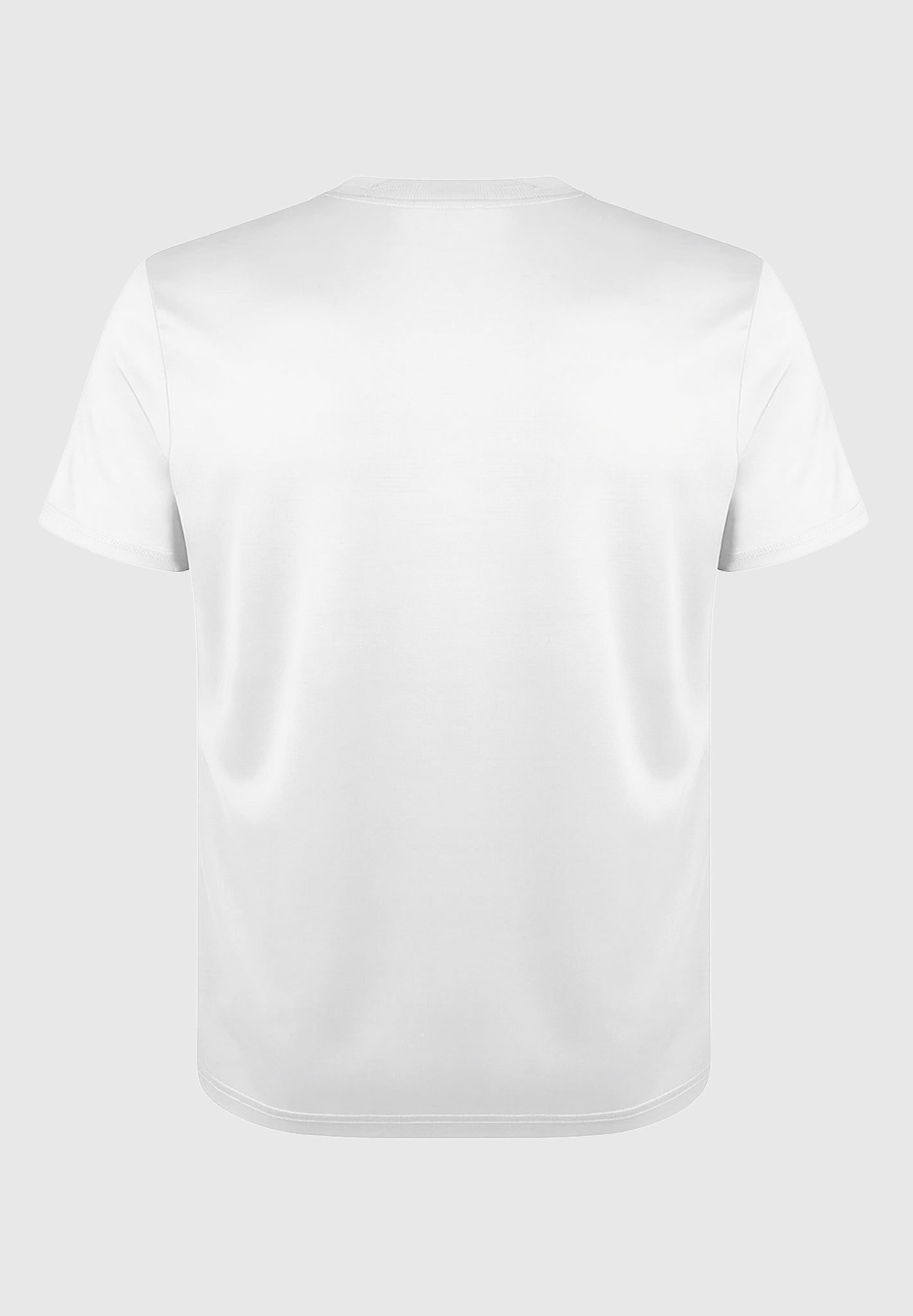 White Luxury Mercerised T-Shirt