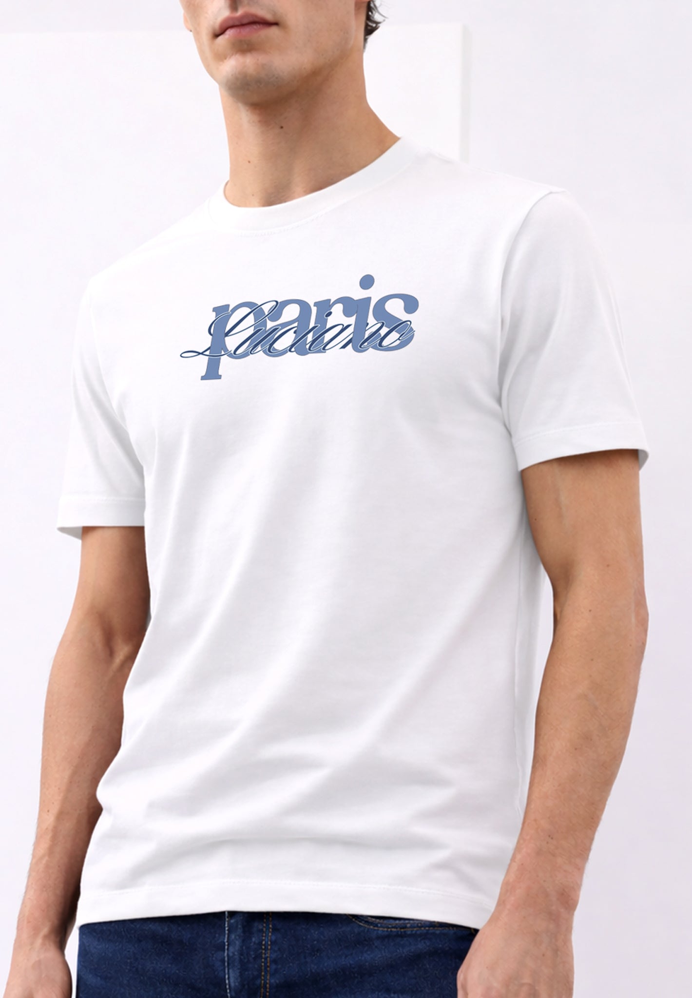 Paris White Luxe T-Shirt