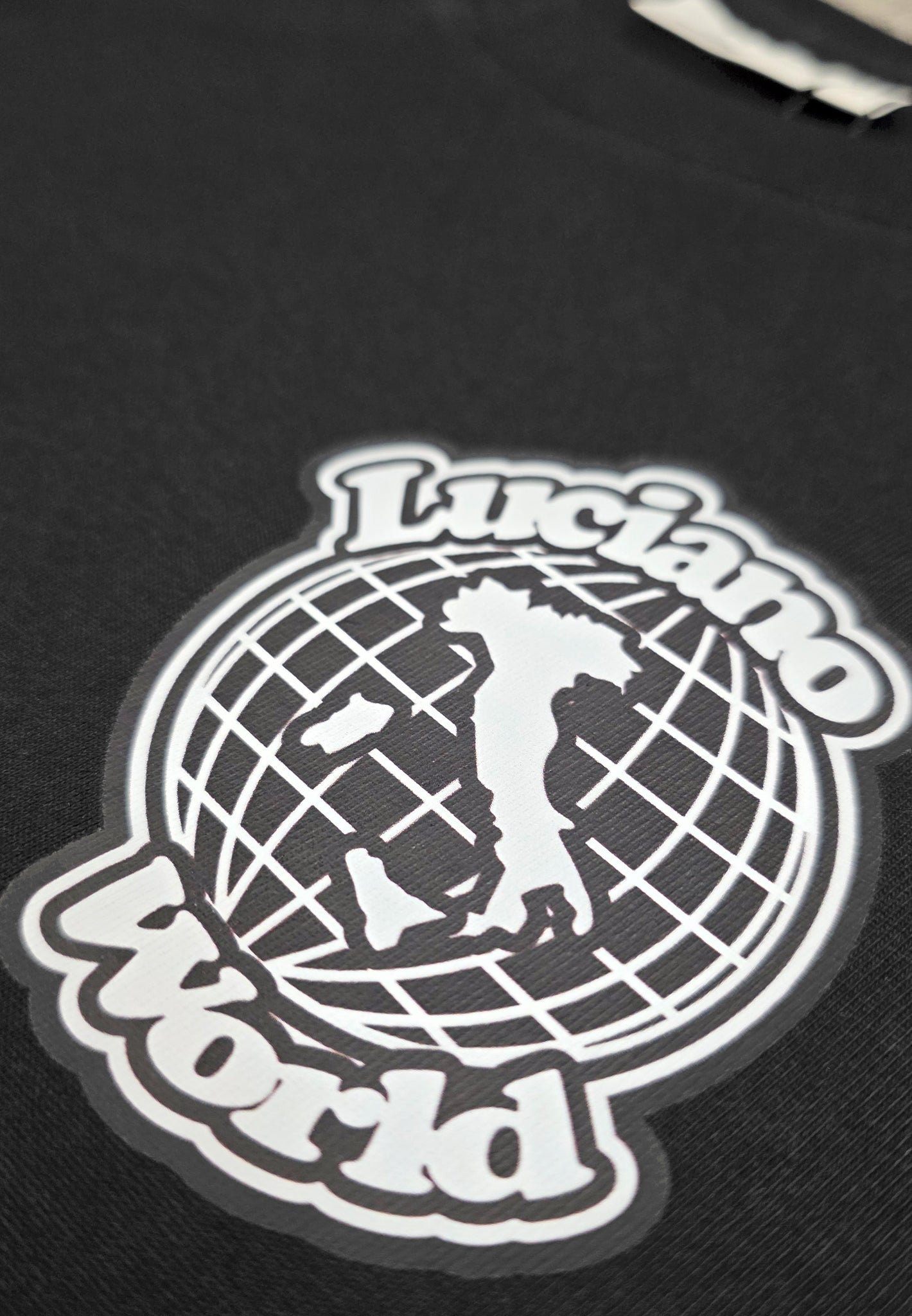 Luciano World Black Luxe T-Shirt