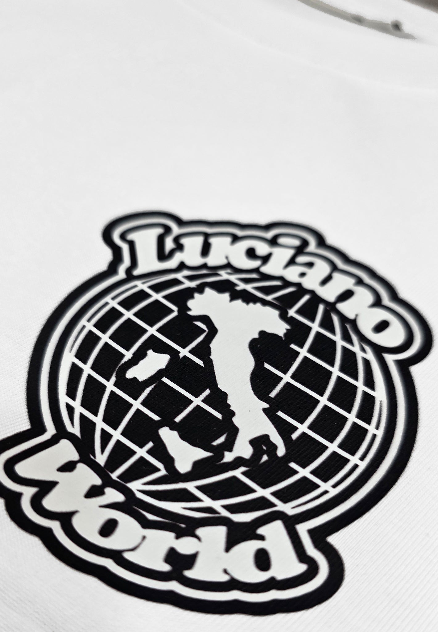 Luciano World White Luxe T-Shirt