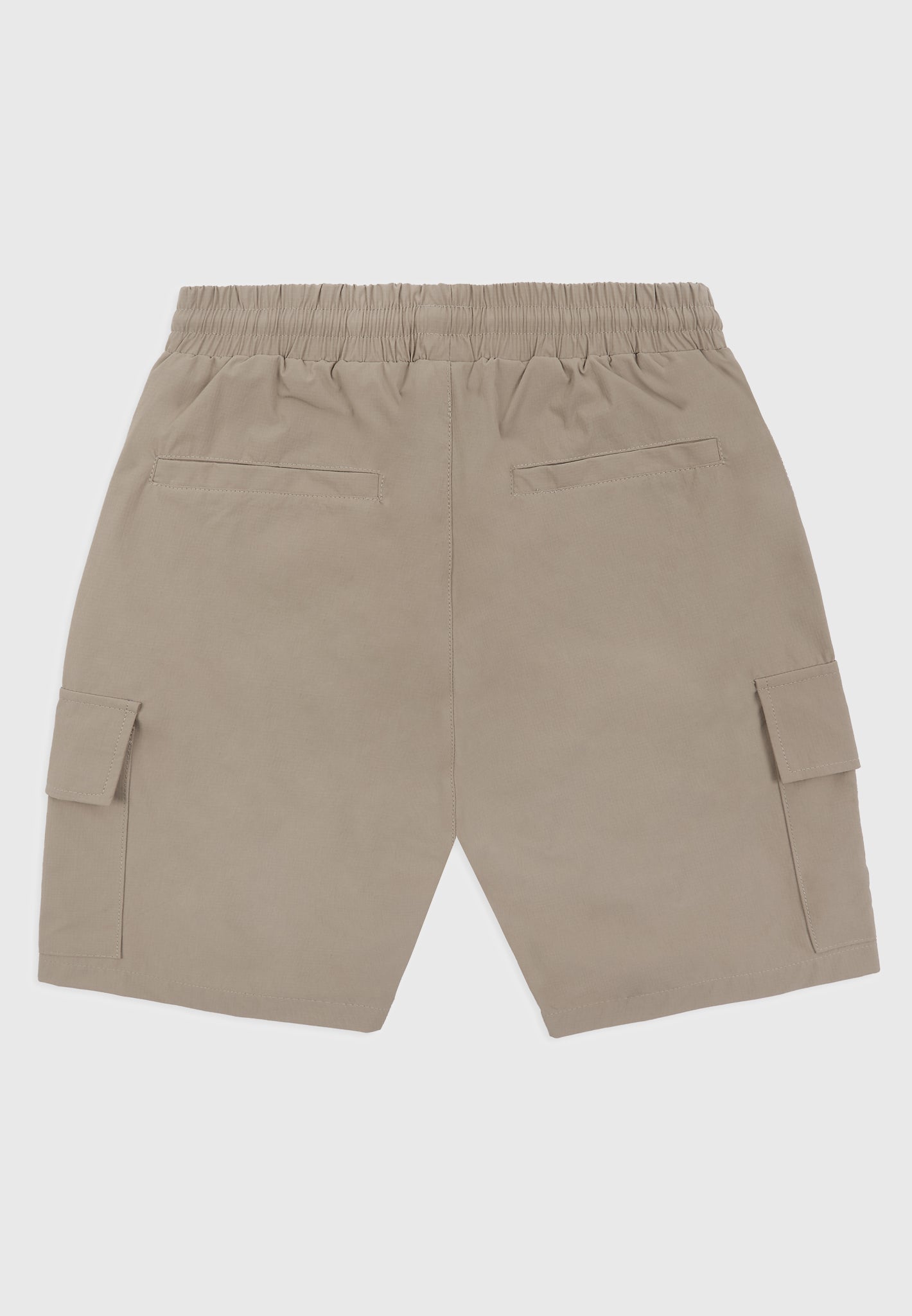 Beige Cargo Shorts