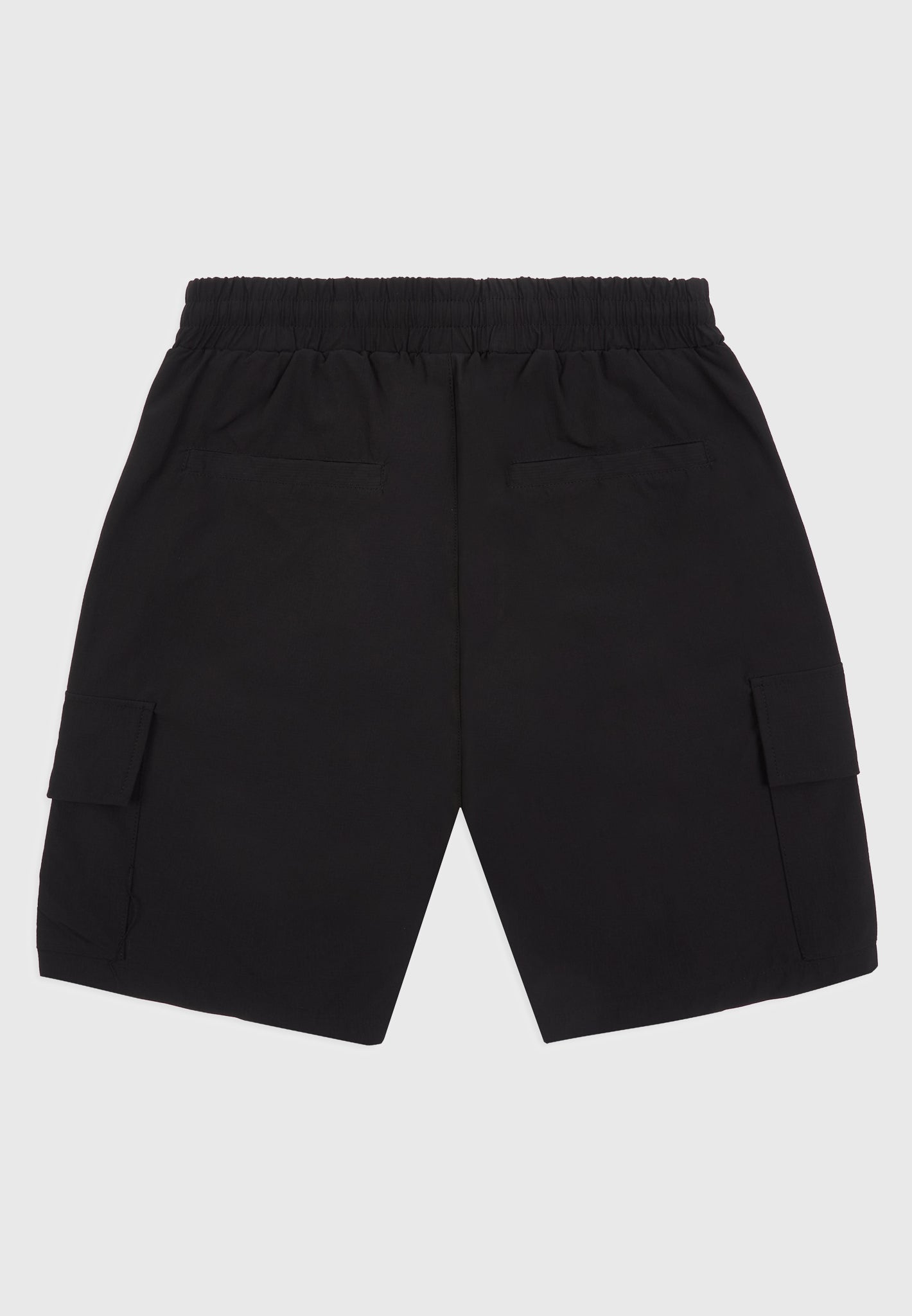 Black Cargo Shorts